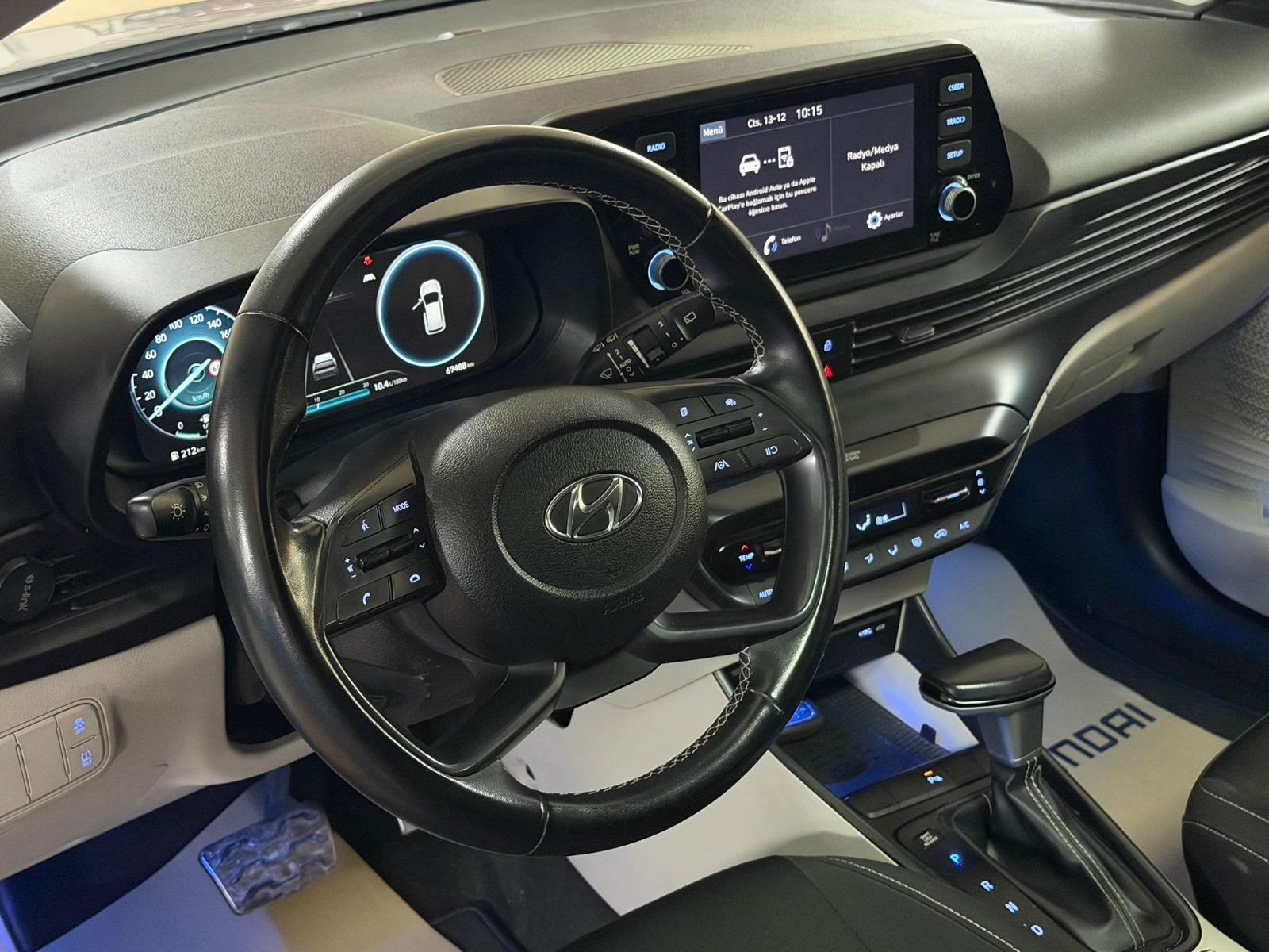 2022 Benzin Otomatik Hyundai Bayon Gri Yükseliş Nakil Araçları Turizm Ticaret ve Sanayi Anonim Şirketi