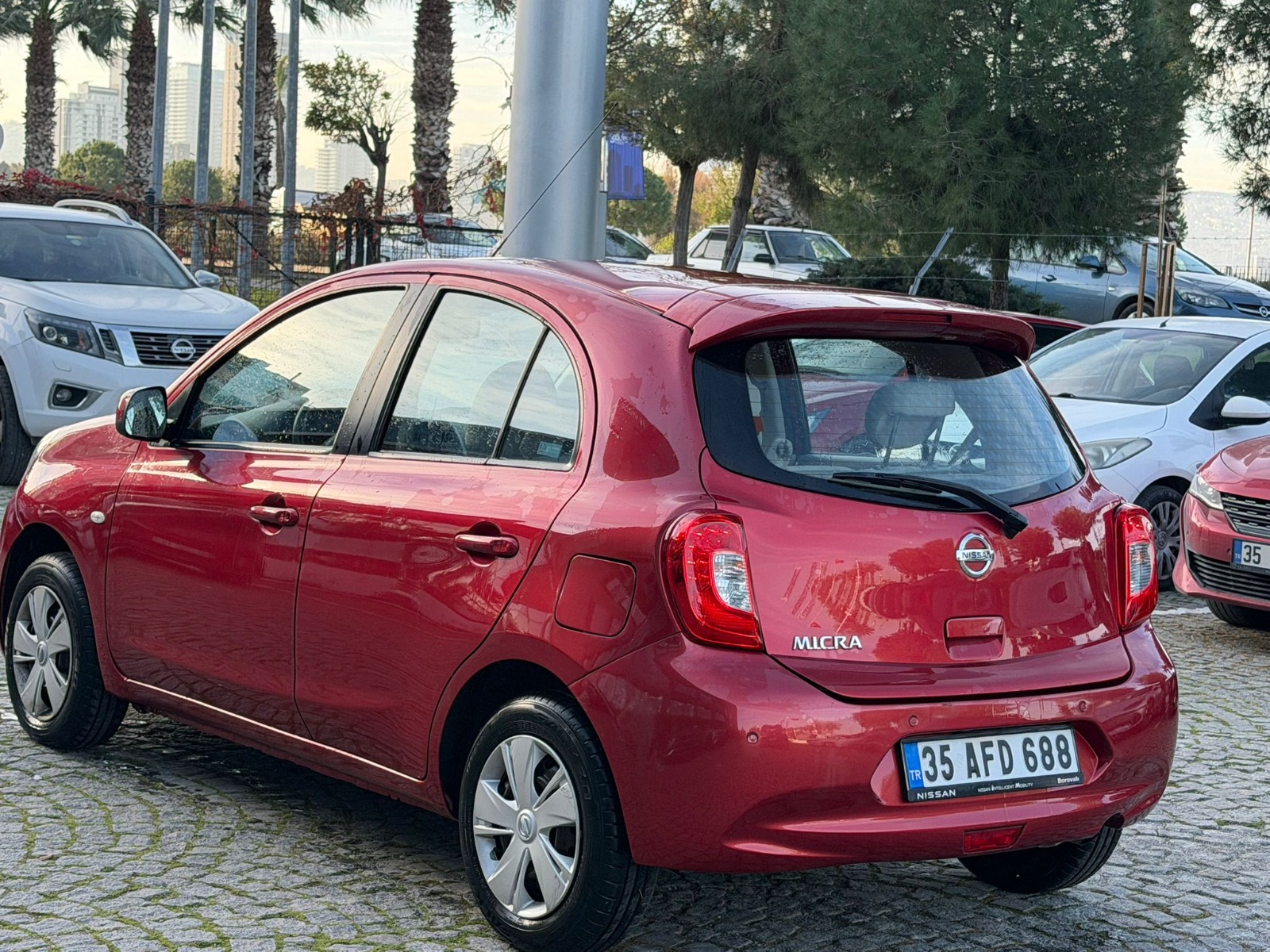 2018 Benzin Otomatik Nissan Micra Kırmızı Yükseliş Nakil Araçları Turizm Ticaret ve Sanayi Anonim Şirketi