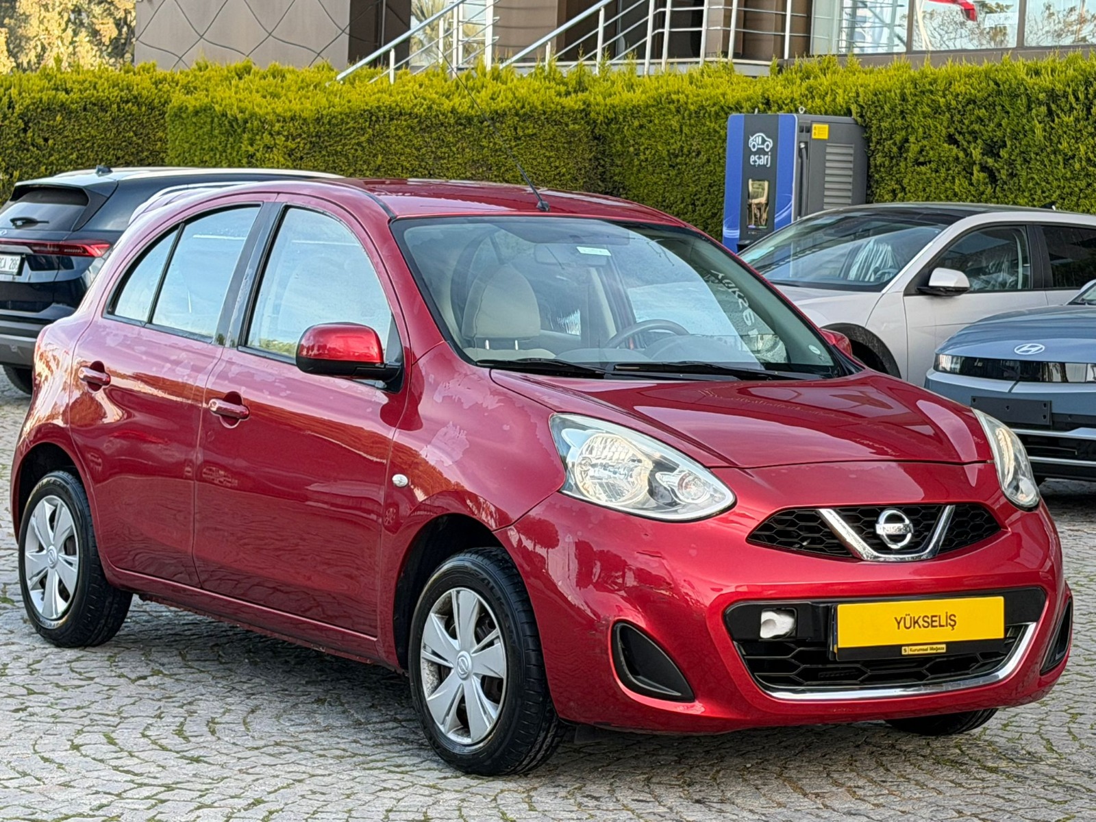 2018 Benzin Otomatik Nissan Micra Kırmızı Yükseliş Nakil Araçları Turizm Ticaret ve Sanayi Anonim Şirketi