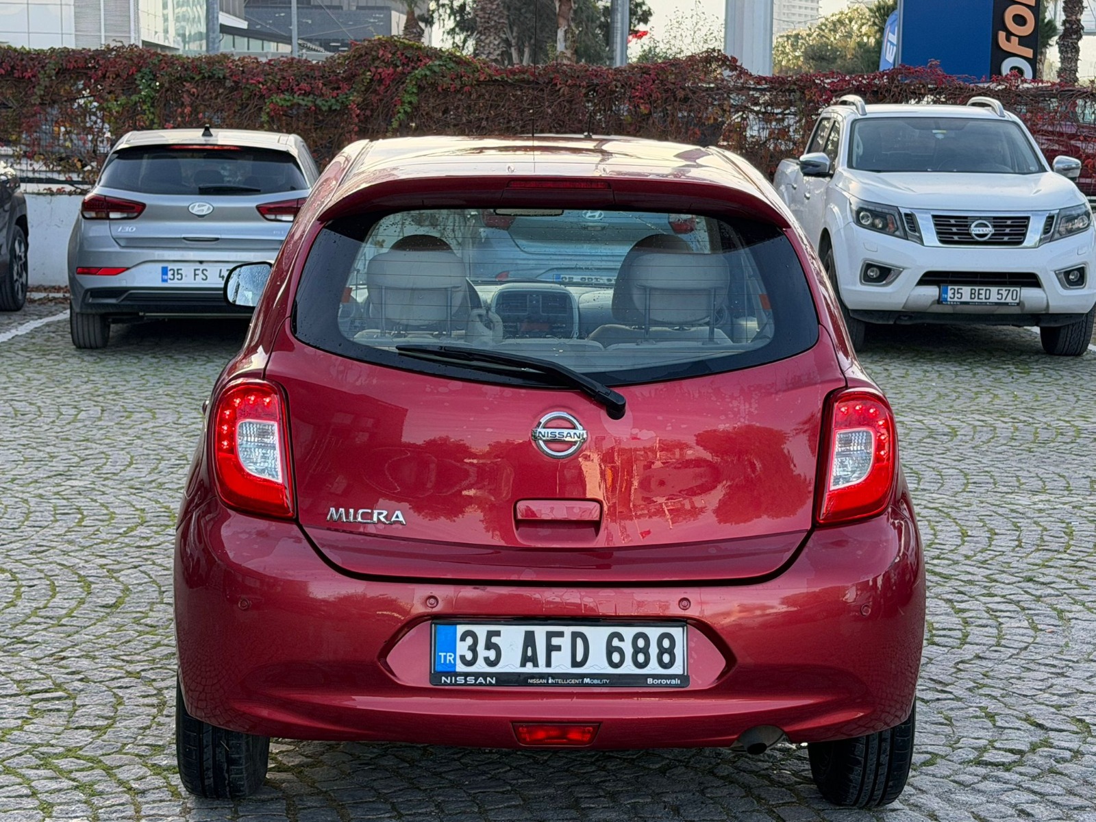 2018 Benzin Otomatik Nissan Micra Kırmızı Yükseliş Nakil Araçları Turizm Ticaret ve Sanayi Anonim Şirketi