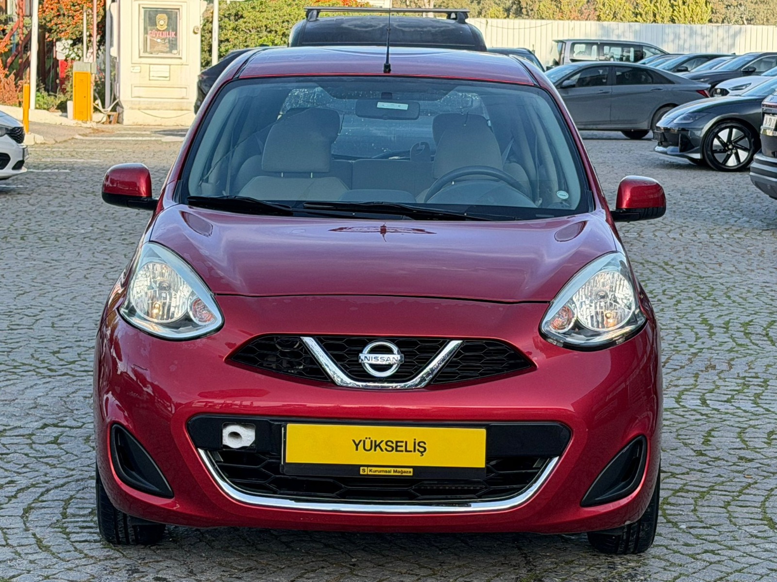 2018 Benzin Otomatik Nissan Micra Kırmızı Yükseliş Nakil Araçları Turizm Ticaret ve Sanayi Anonim Şirketi