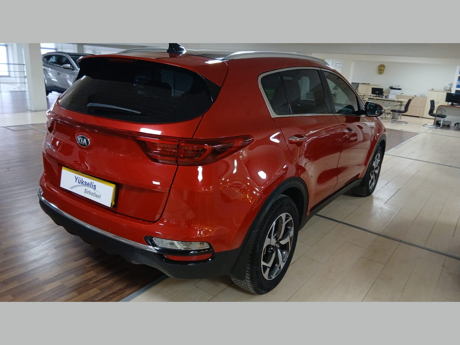 2020 Dizel Otomatik Kia Sportage Kırmızı Yükseliş Nakil Araçları Turizm Ticaret ve Sanayi Anonim Şirketi