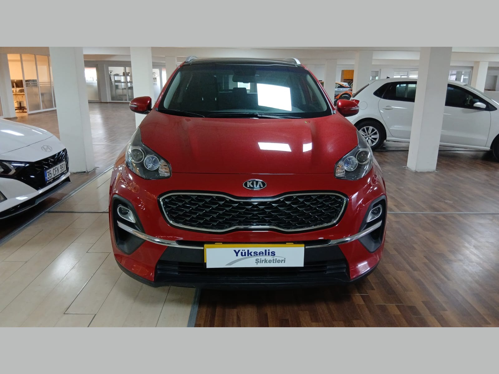 2020 Dizel Otomatik Kia Sportage Kırmızı Yükseliş Nakil Araçları Turizm Ticaret ve Sanayi Anonim Şirketi