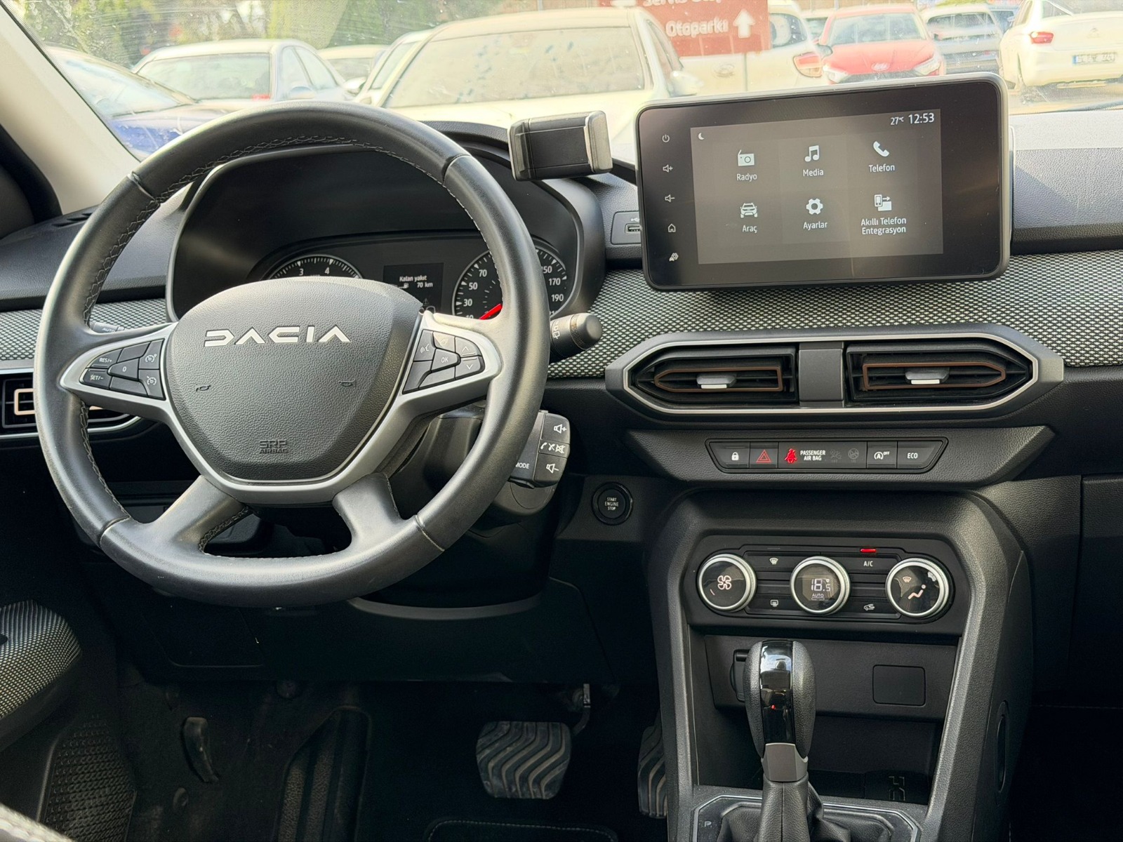 2023 Benzin Otomatik Dacia Sandero Yeşil Yükseliş Nakil Araçları Turizm Ticaret ve Sanayi Anonim Şirketi