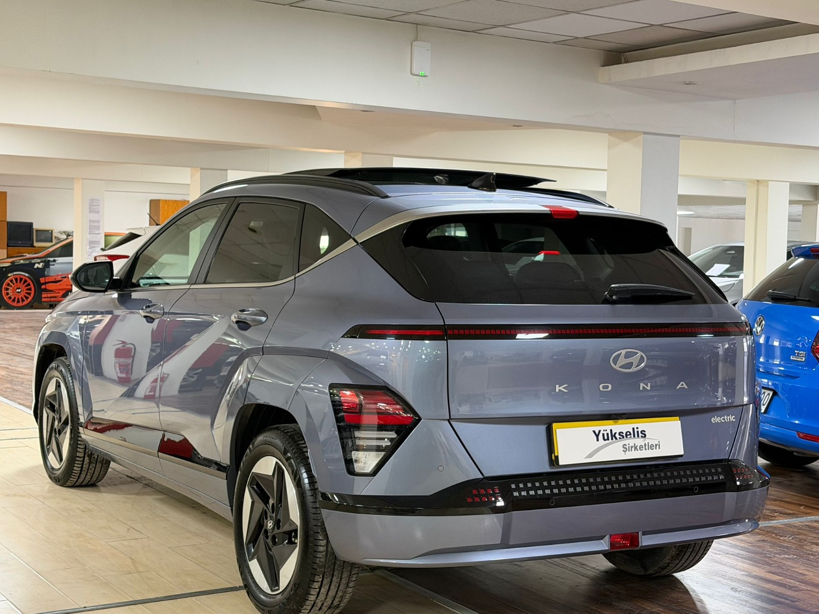 2024 Elektrik Otomatik Hyundai Kona Mavi Yükseliş Nakil Araçları Turizm Ticaret ve Sanayi Anonim Şirketi