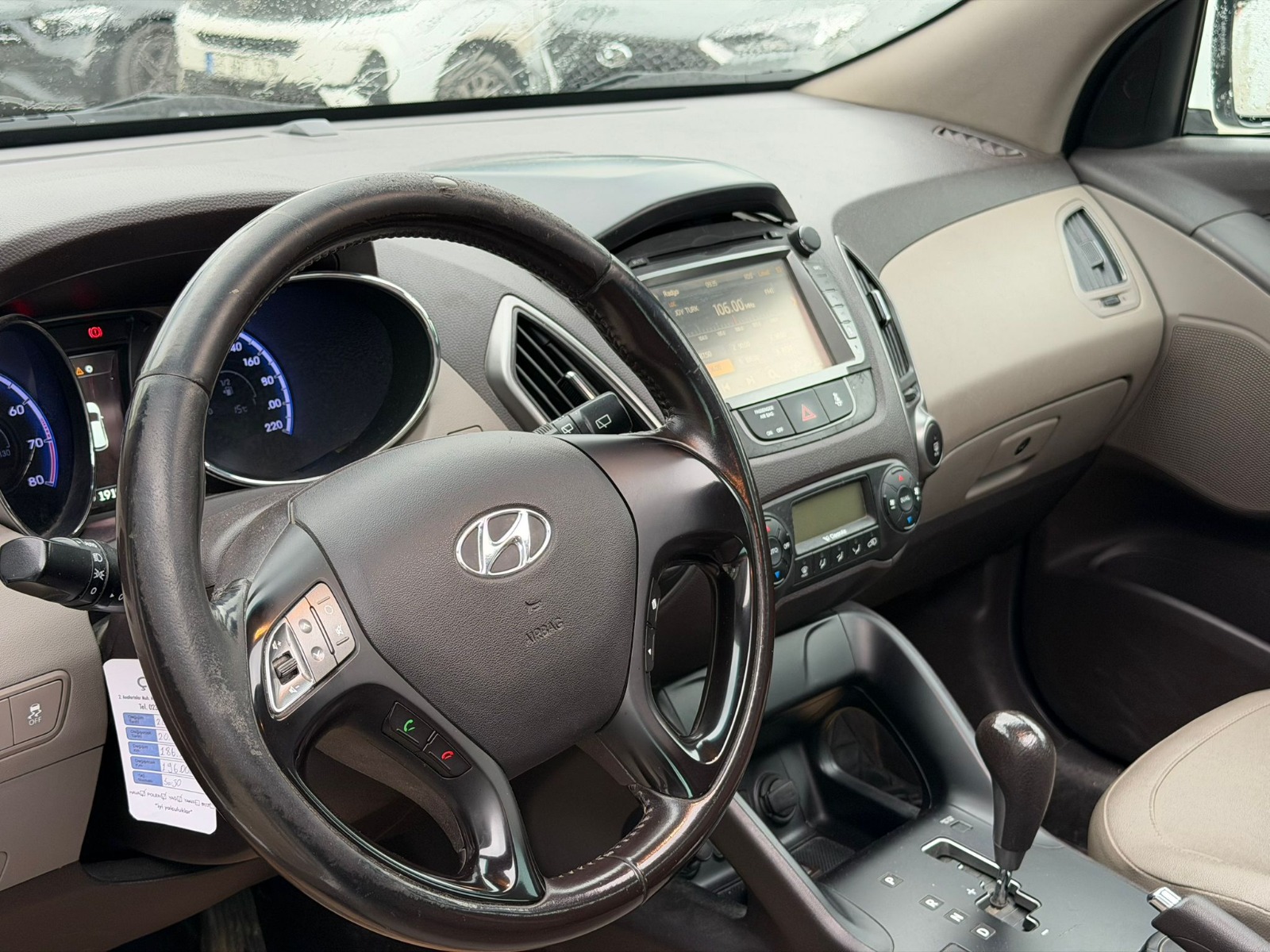 2015 Benzin Otomatik Hyundai ix35 Beyaz Yükseliş Nakil Araçları Turizm Ticaret ve Sanayi Anonim Şirketi