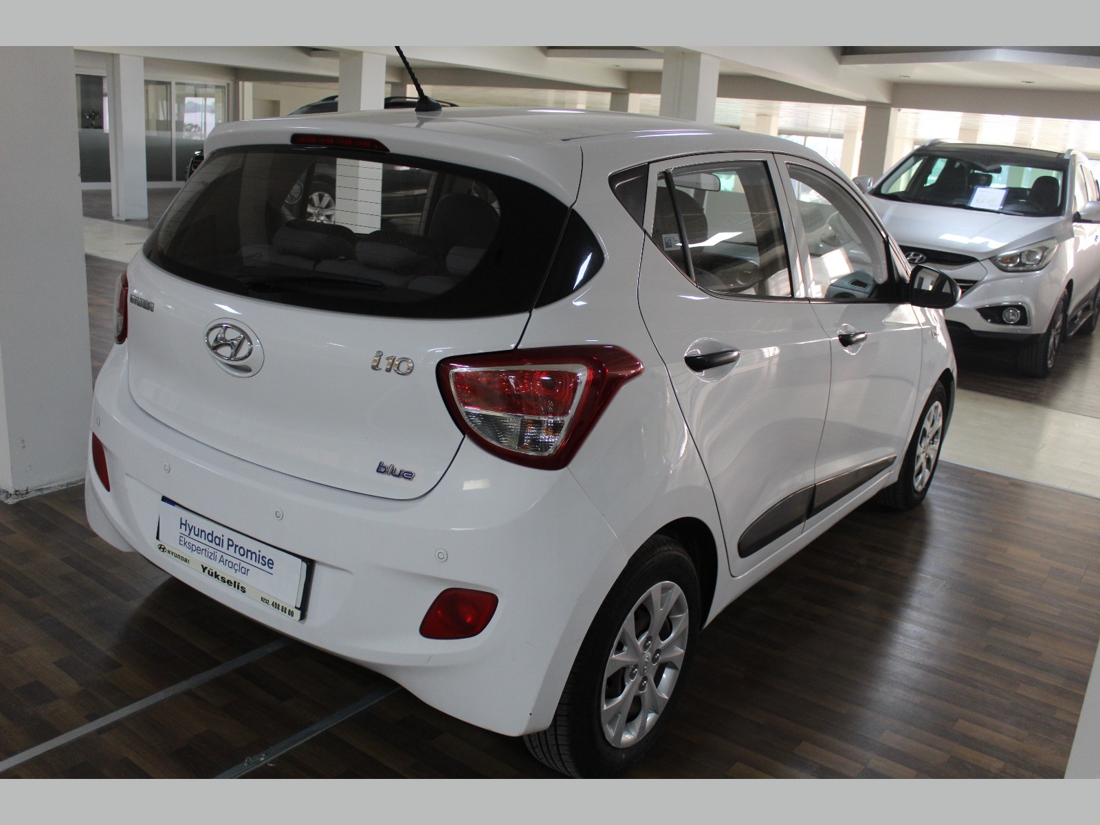 2014 Benzin + LPG Manuel Hyundai i10 Beyaz Yükseliş Nakil Araçları Turizm Ticaret ve Sanayi Anonim Şirketi