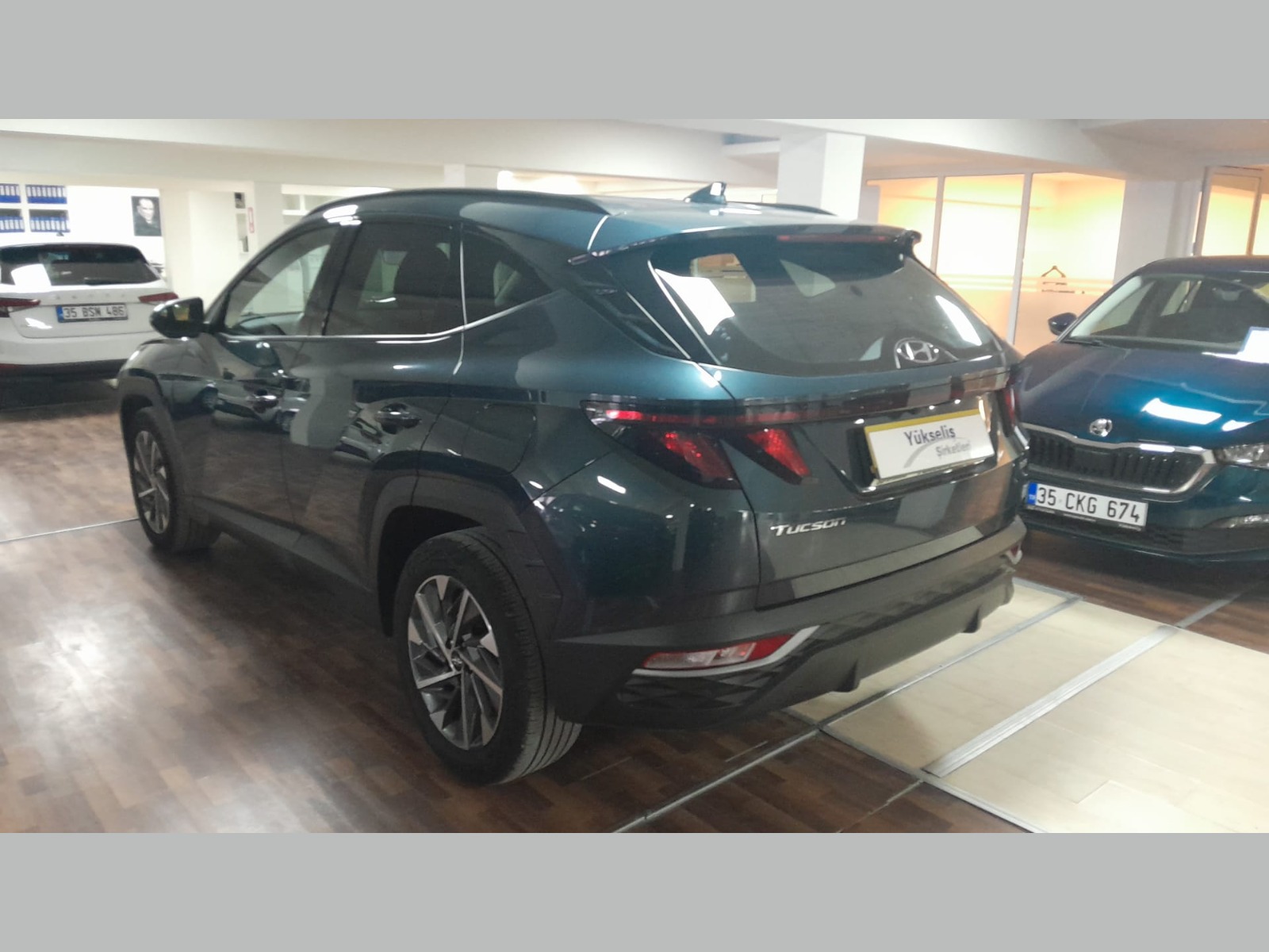 2022 Dizel Otomatik Hyundai Tucson Mavi Yükseliş Nakil Araçları Turizm Ticaret ve Sanayi Anonim Şirketi
