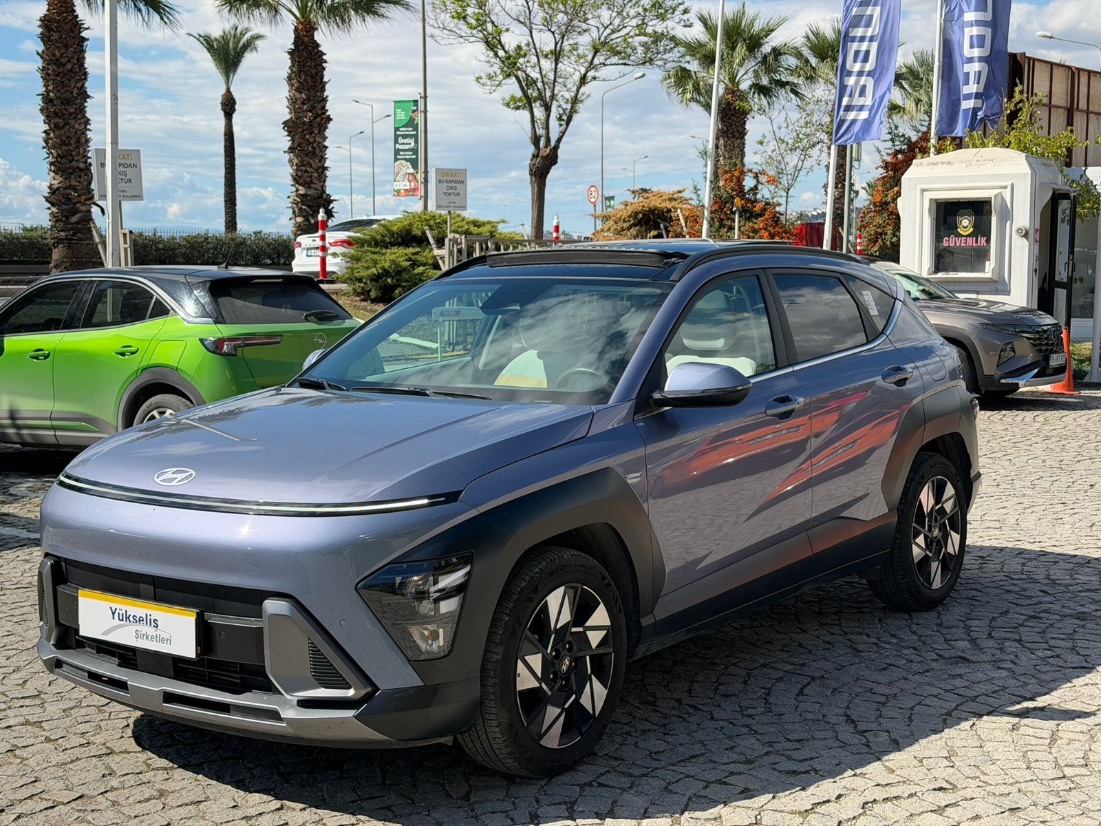 2.El Hyundai Kona SUV 1.6 T-GDI Prime DCT | Otomatik & Benzin | Mavi | İzmir.2el 2024 Benzin Otomatik Hyundai Kona Mavi Yükseliş Nakil Araçları Turizm Ticaret ve Sanayi Anonim Şirketi