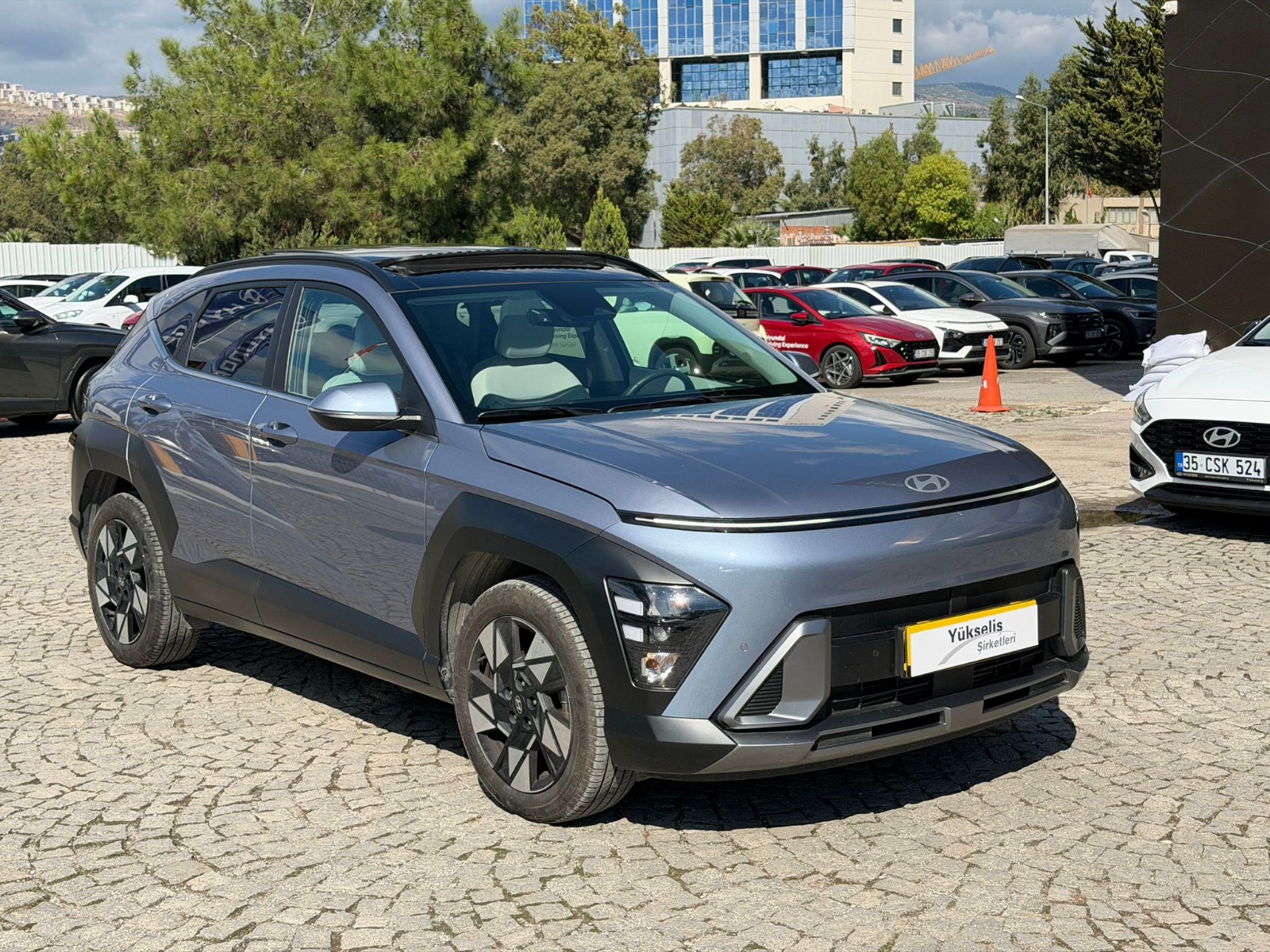 2.El Hyundai Kona SUV 1.6 T-GDI Prime DCT | Otomatik & Benzin | Mavi | İzmir.2el 2024 Benzin Otomatik Hyundai Kona Mavi Yükseliş Nakil Araçları Turizm Ticaret ve Sanayi Anonim Şirketi