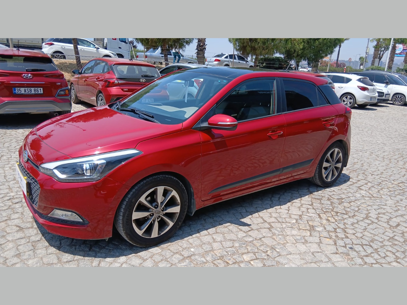 2017 Benzin + LPG Otomatik Hyundai i20 Kırmızı Yükseliş Nakil Araçları Turizm Ticaret ve Sanayi Anonim Şirketi