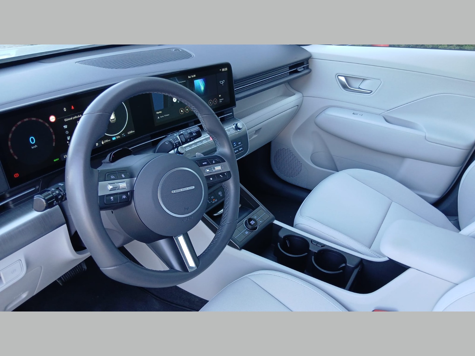 2024 Elektrik Otomatik Hyundai Kona Gri Yükseliş Nakil Araçları Turizm Ticaret ve Sanayi Anonim Şirketi