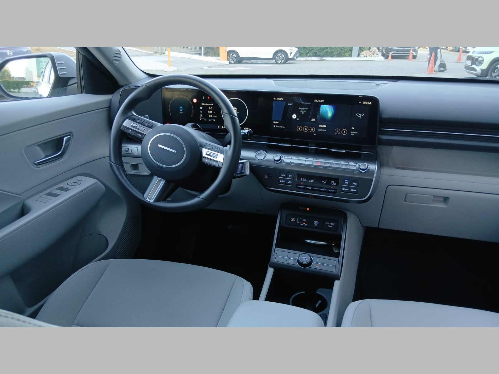 2024 Elektrik Otomatik Hyundai Kona Gri Yükseliş Nakil Araçları Turizm Ticaret ve Sanayi Anonim Şirketi