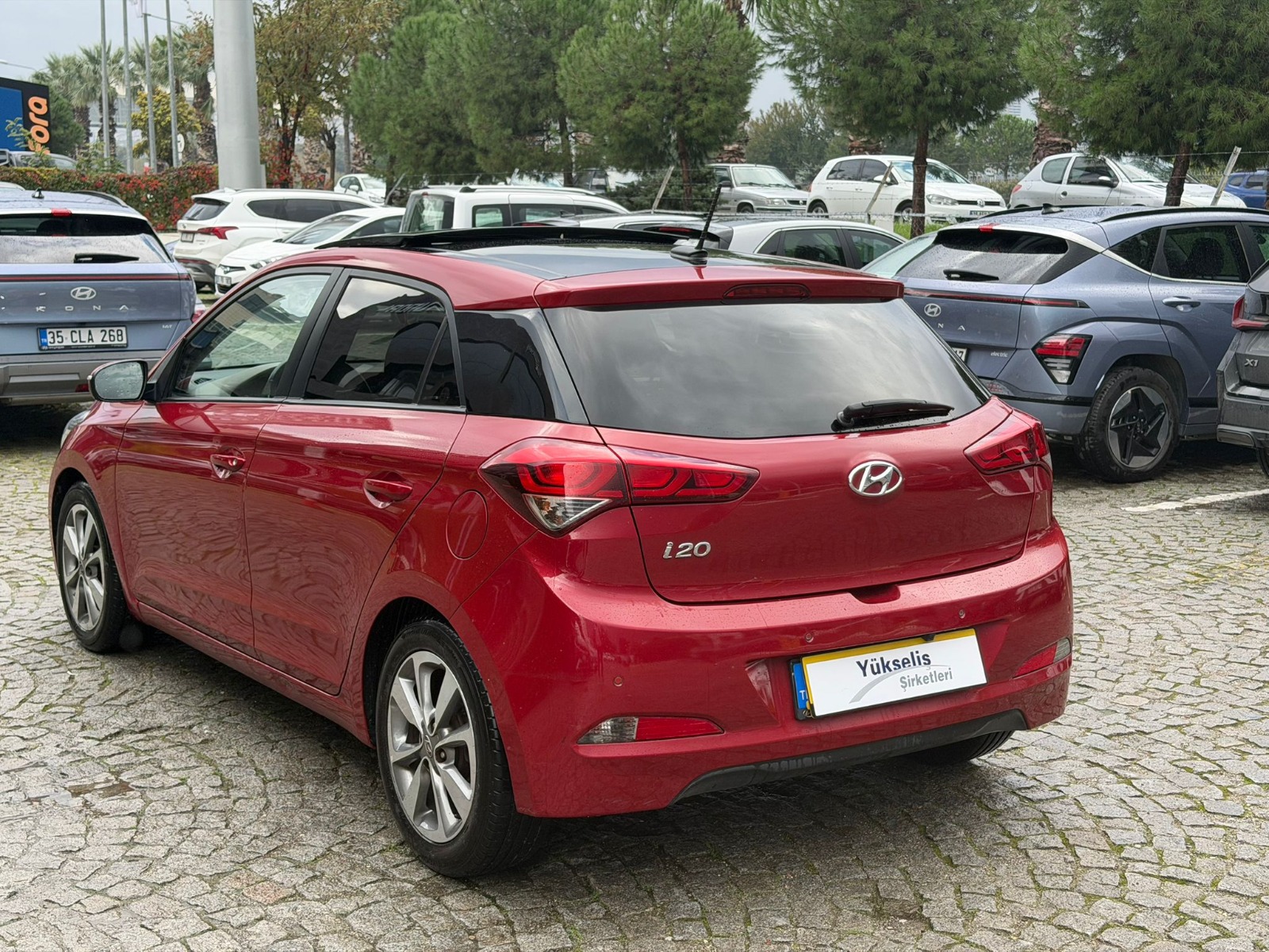 2018 Benzin + LPG Otomatik Hyundai i20 Kırmızı Yükseliş Nakil Araçları Turizm Ticaret ve Sanayi Anonim Şirketi