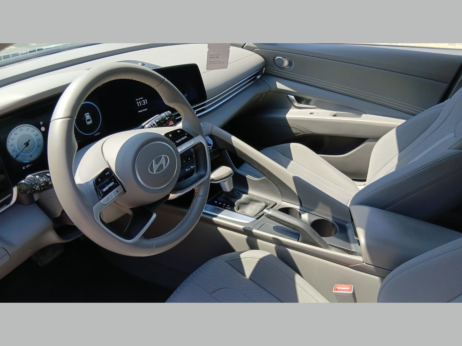 2024 Benzin Otomatik Hyundai Elantra Gri Yükseliş Nakil Araçları Turizm Ticaret ve Sanayi Anonim Şirketi