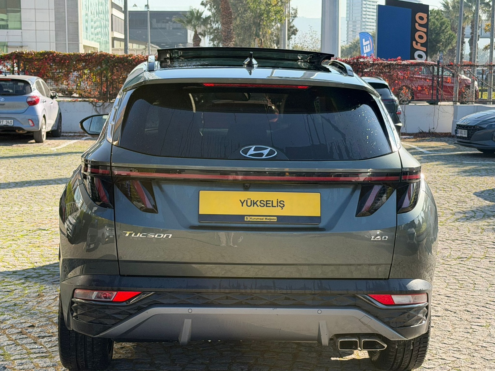 2022 Dizel Otomatik Hyundai Tucson Gri Yükseliş Nakil Araçları Turizm Ticaret ve Sanayi Anonim Şirketi