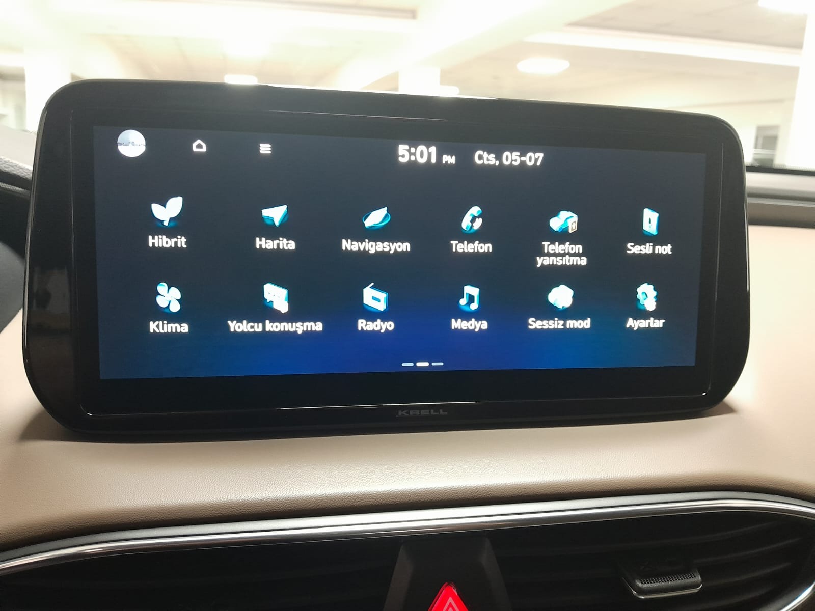 2022 Hybrid Otomatik Hyundai Santa Fe Gri Yükseliş Nakil Araçları Turizm Ticaret ve Sanayi Anonim Şirketi