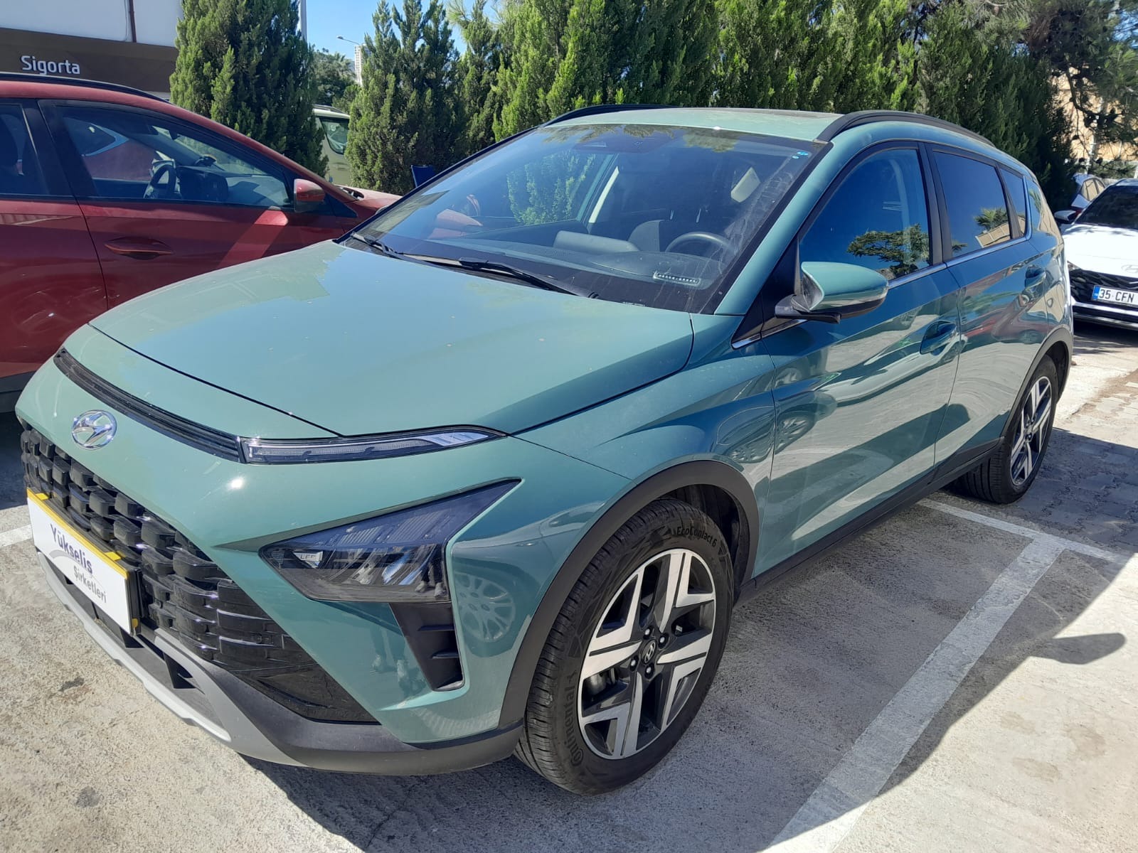 2024 Benzin Otomatik Hyundai Bayon Yeşil Yükseliş Nakil Araçları Turizm Ticaret ve Sanayi Anonim Şirketi