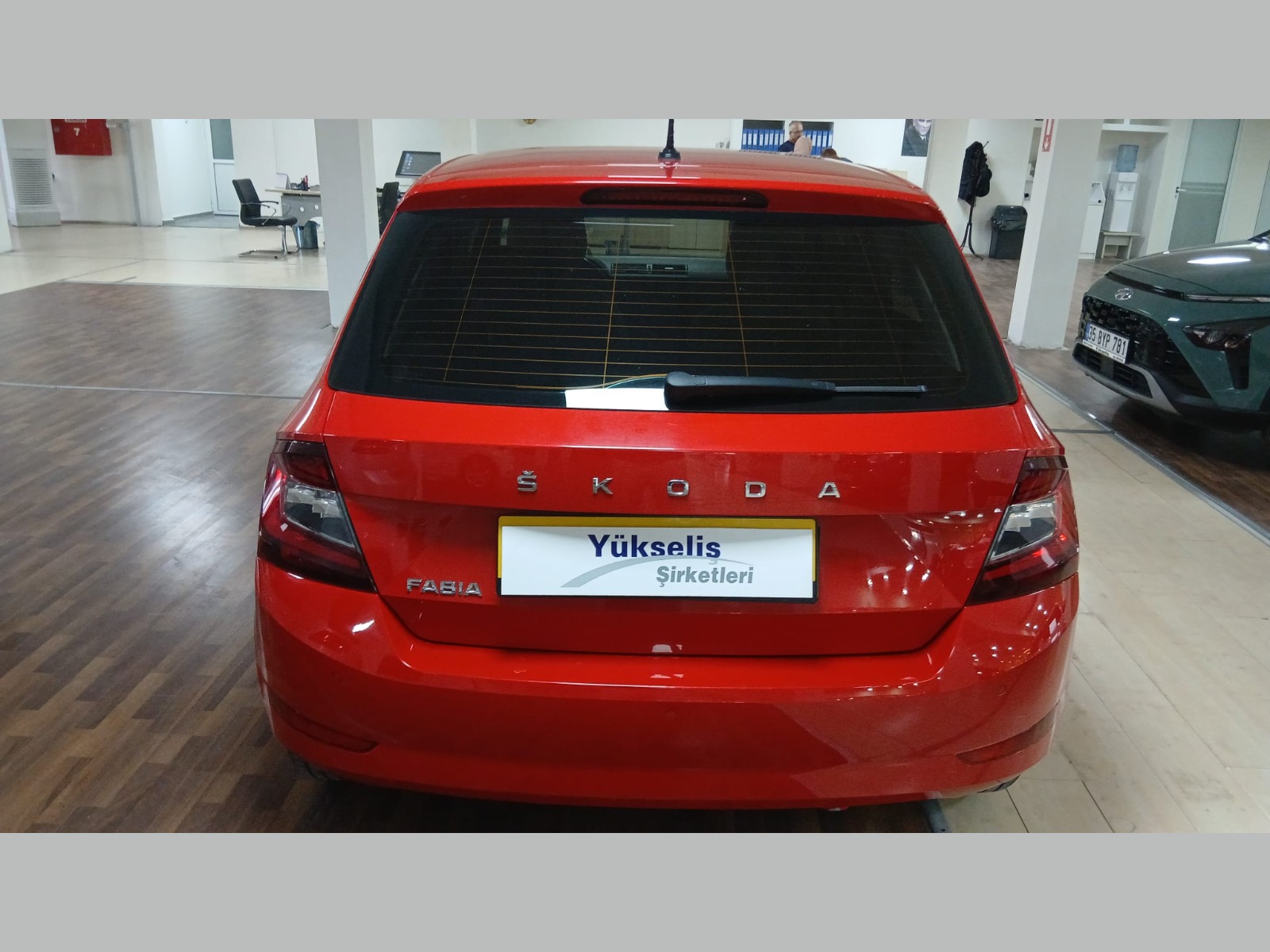 2021 Benzin Otomatik Skoda Fabia Kırmızı Yükseliş Nakil Araçları Turizm Ticaret ve Sanayi Anonim Şirketi