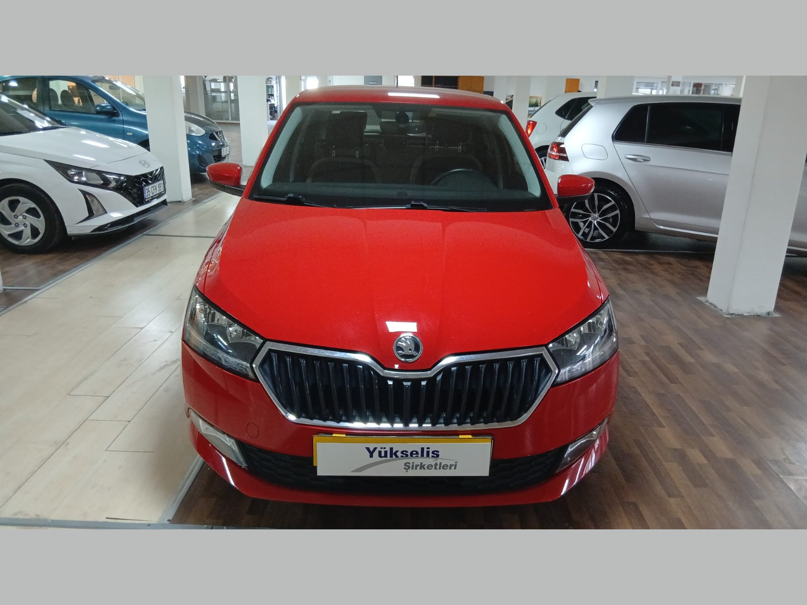 2021 Benzin Otomatik Skoda Fabia Kırmızı Yükseliş Nakil Araçları Turizm Ticaret ve Sanayi Anonim Şirketi