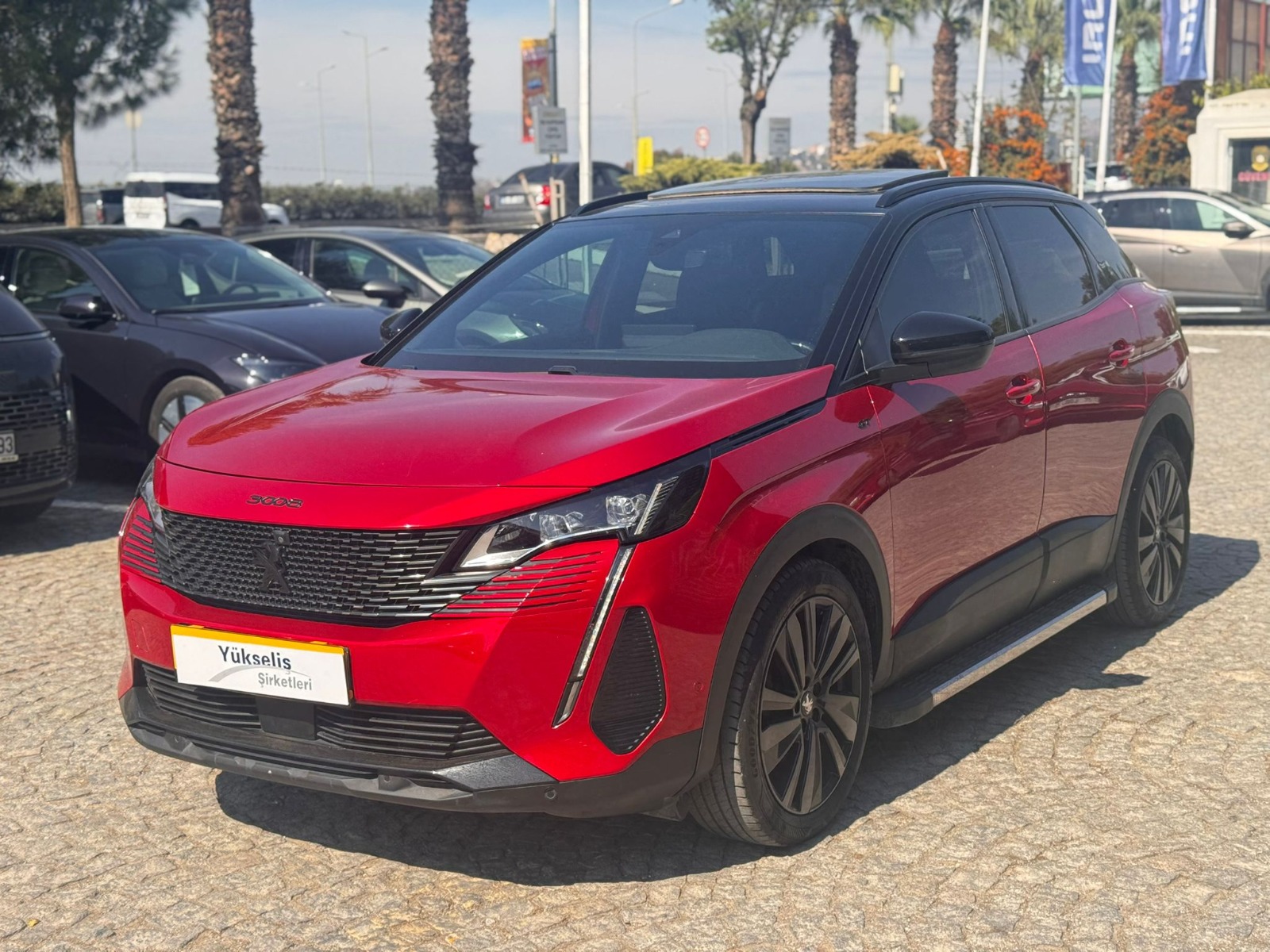 2022 Dizel Otomatik Peugeot 3008 Kırmızı Yükseliş Nakil Araçları Turizm Ticaret ve Sanayi Anonim Şirketi