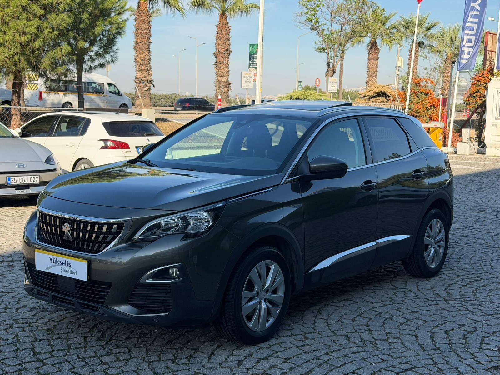 2.El Peugeot 3008 Crossover 1.5 BlueHDI Active SkyPack EAT8 | Otomatik & Dizel | Gri | İzmir.2el 2019 Dizel Otomatik Peugeot 3008 Gri Yükseliş Nakil Araçları Turizm Ticaret ve Sanayi Anonim Şirketi