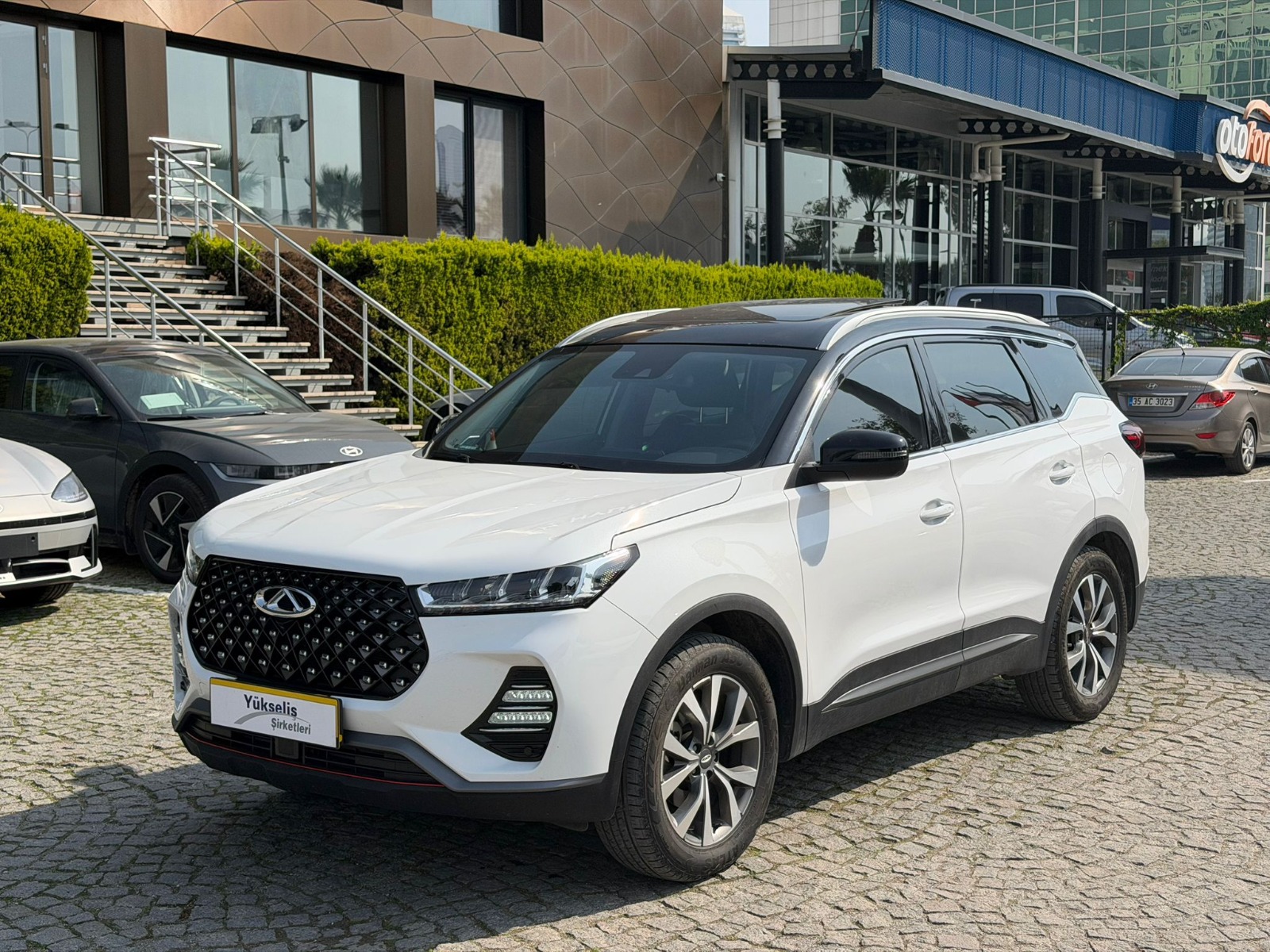 2.El Chery Tiggo 7 Pro SUV 1.6 TGDI Excellent DCT | Otomatik & Benzin | Beyaz | İzmir.2el 2023 Benzin Otomatik Chery Tiggo 7 Pro Beyaz Yükseliş Nakil Araçları Turizm Ticaret ve Sanayi Anonim Şirketi