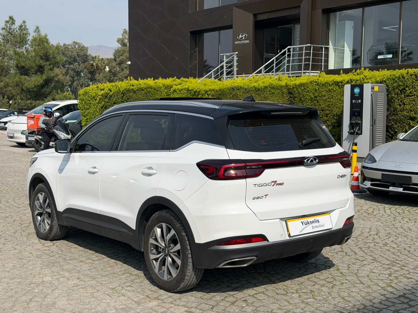2.El Chery Tiggo 7 Pro SUV 1.6 TGDI Excellent DCT | Otomatik & Benzin | Beyaz | İzmir.2el 2023 Benzin Otomatik Chery Tiggo 7 Pro Beyaz Yükseliş Nakil Araçları Turizm Ticaret ve Sanayi Anonim Şirketi
