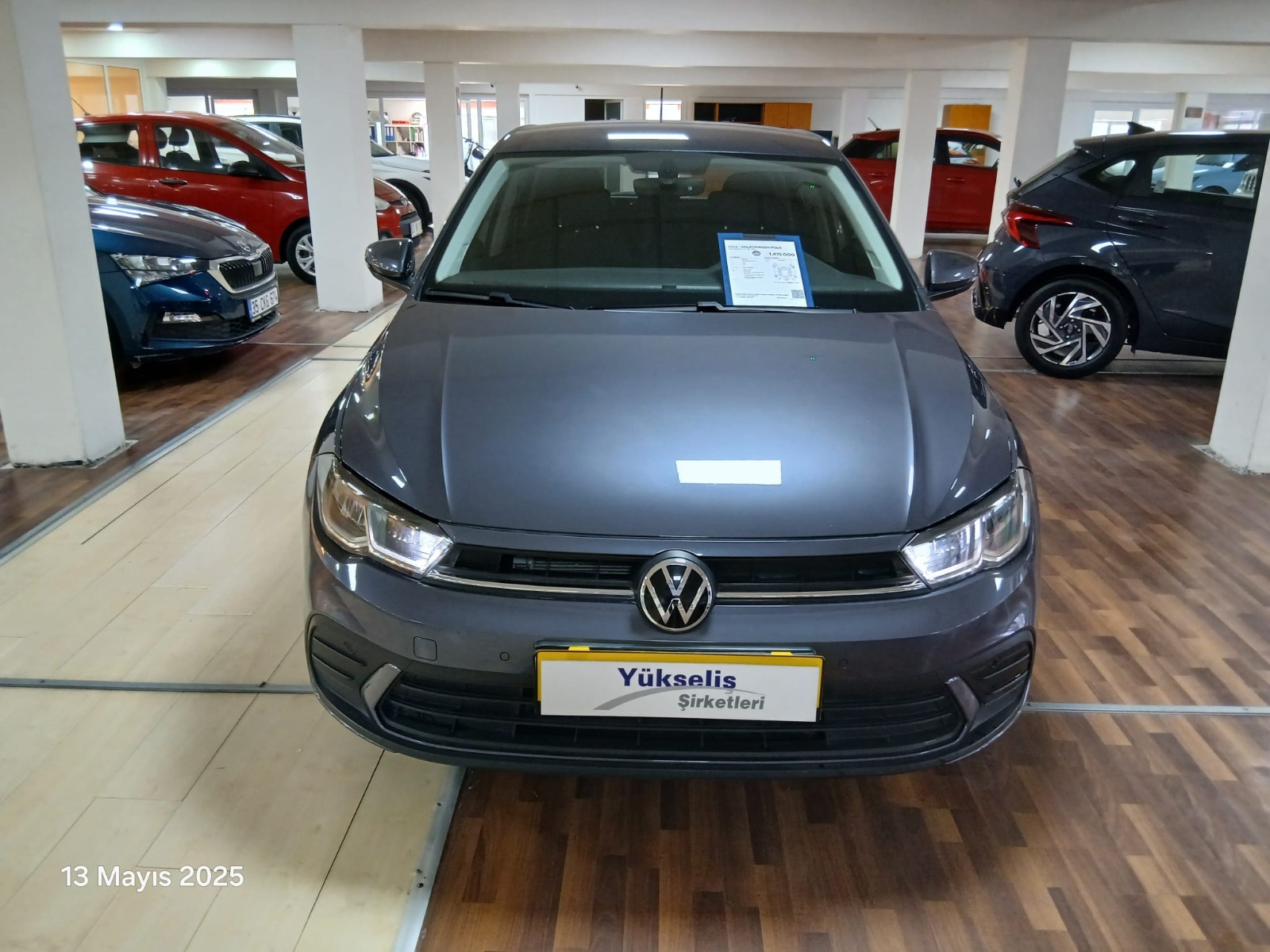 2022 Benzin Otomatik Volkswagen Polo Gri Yükseliş Nakil Araçları Turizm Ticaret ve Sanayi Anonim Şirketi