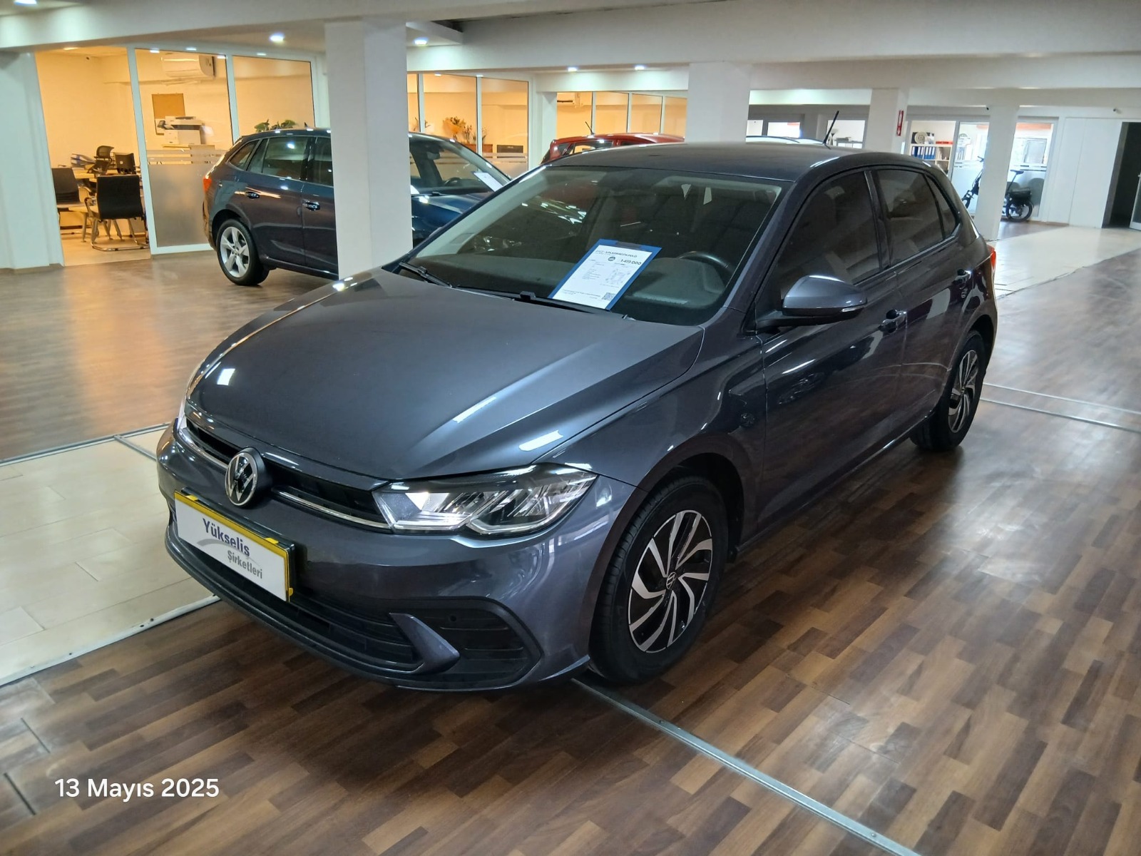 2022 Benzin Otomatik Volkswagen Polo Gri Yükseliş Nakil Araçları Turizm Ticaret ve Sanayi Anonim Şirketi