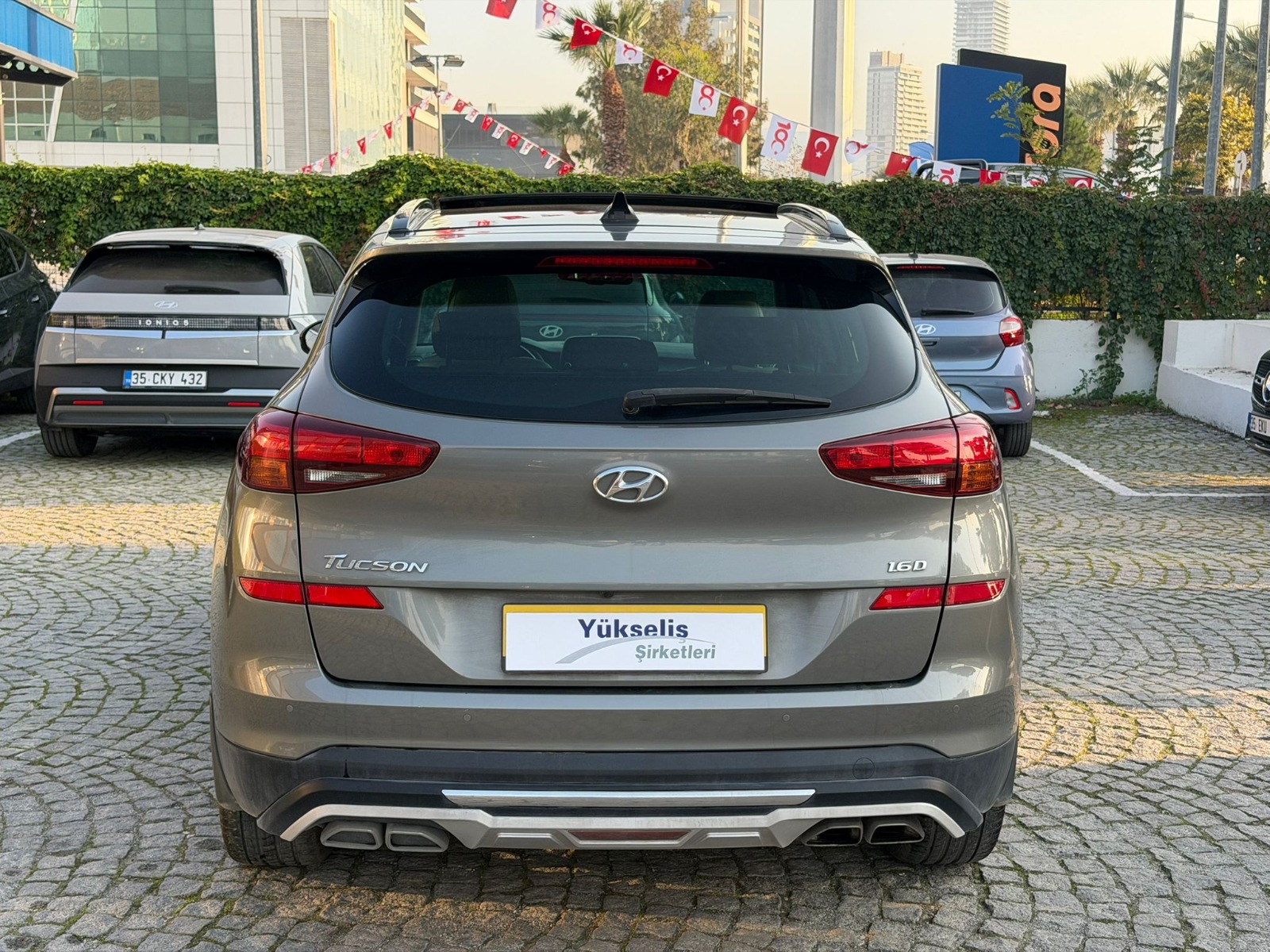 2020 Dizel Otomatik Hyundai Tucson Gri Yükseliş Nakil Araçları Turizm Ticaret ve Sanayi Anonim Şirketi