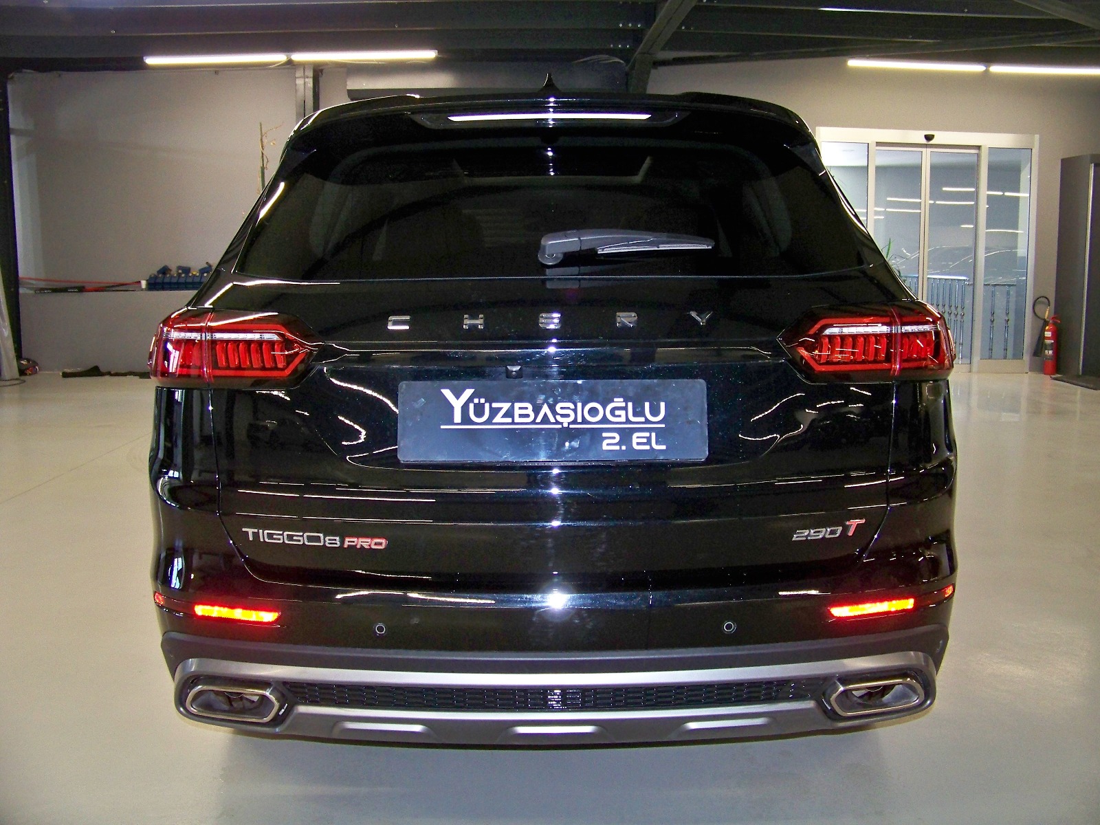 2023 Benzin Otomatik Chery Tiggo 8 Pro Siyah Yüzbaşıoğlu Otomotiv Mam. San ve Tic A.Ş.