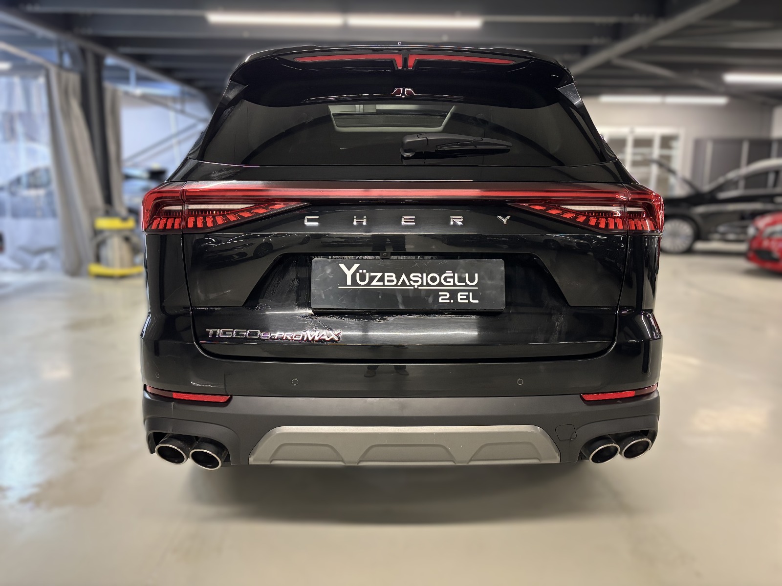 2024 Benzin Otomatik Chery Tiggo 8 Promax Siyah Yüzbaşıoğlu Otomotiv Mam. San ve Tic A.Ş.