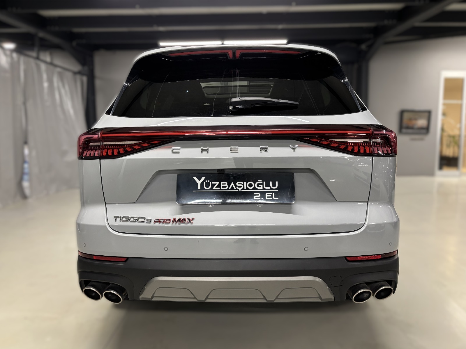 2024 Benzin Otomatik Chery Tiggo 8 Promax Gri Yüzbaşıoğlu Otomotiv Mam. San ve Tic A.Ş.