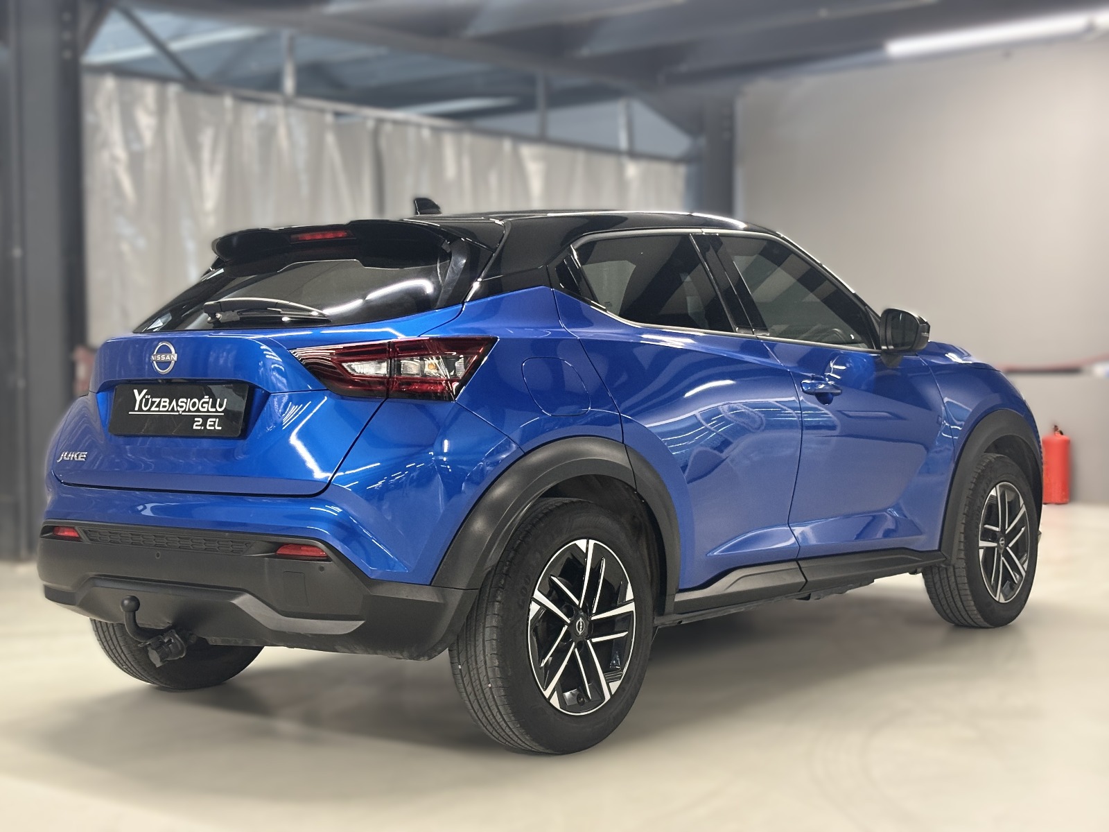 2024 Benzin Otomatik Nissan Juke Mavi Yüzbaşıoğlu Otomotiv Mam. San ve Tic A.Ş.