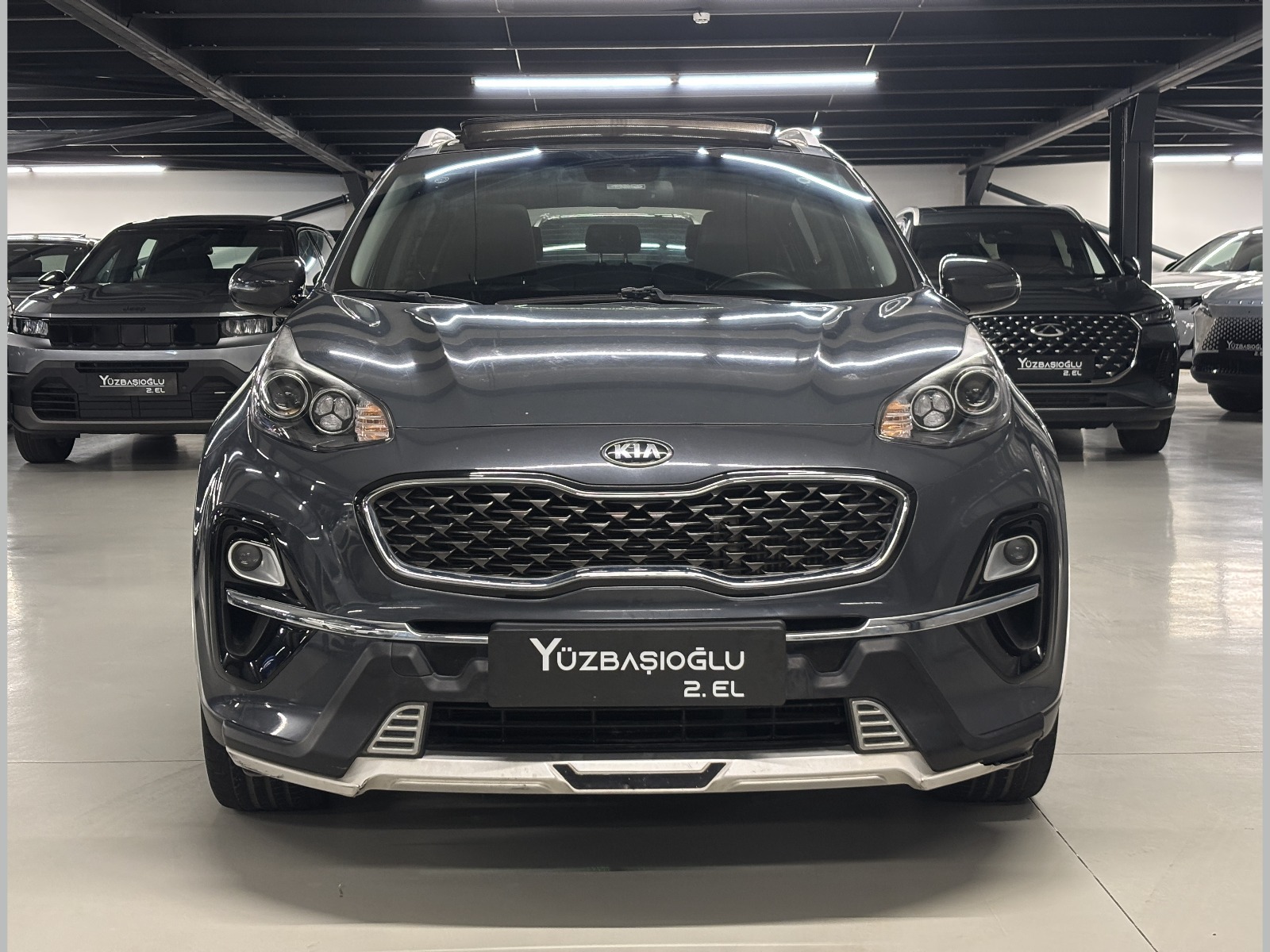 2020 Dizel Otomatik Kia Sportage Gri Yüzbaşıoğlu Otomotiv Mam. San ve Tic A.Ş.