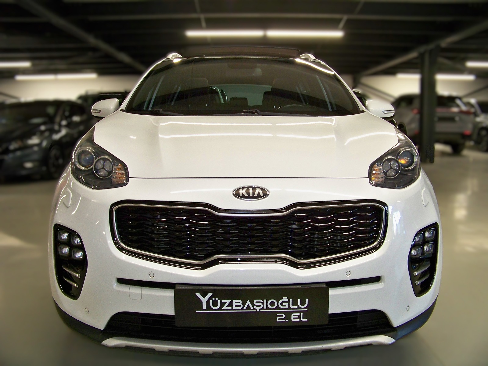 2016 Benzin Otomatik Kia Sportage Beyaz Yüzbaşıoğlu Otomotiv Mam. San ve Tic A.Ş.