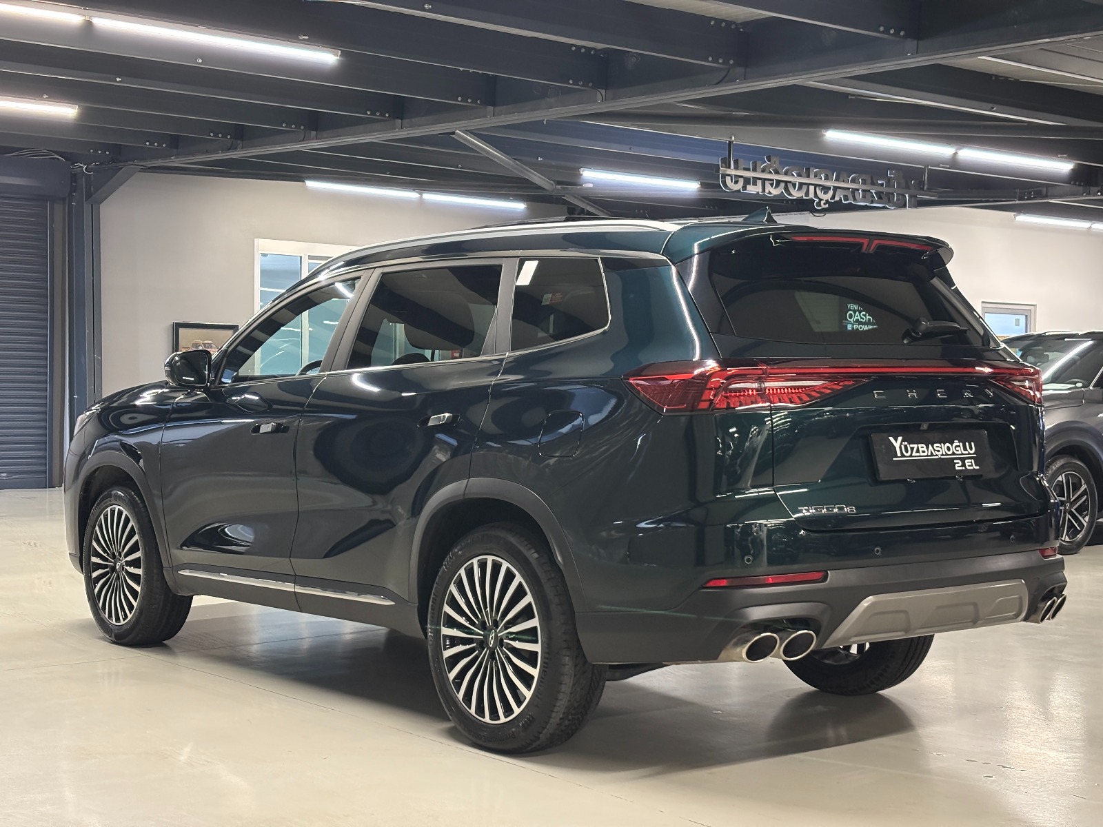 2026 Benzin Otomatik Chery Tiggo 8 Yeşil Yüzbaşıoğlu Otomotiv Mam. San ve Tic A.Ş.