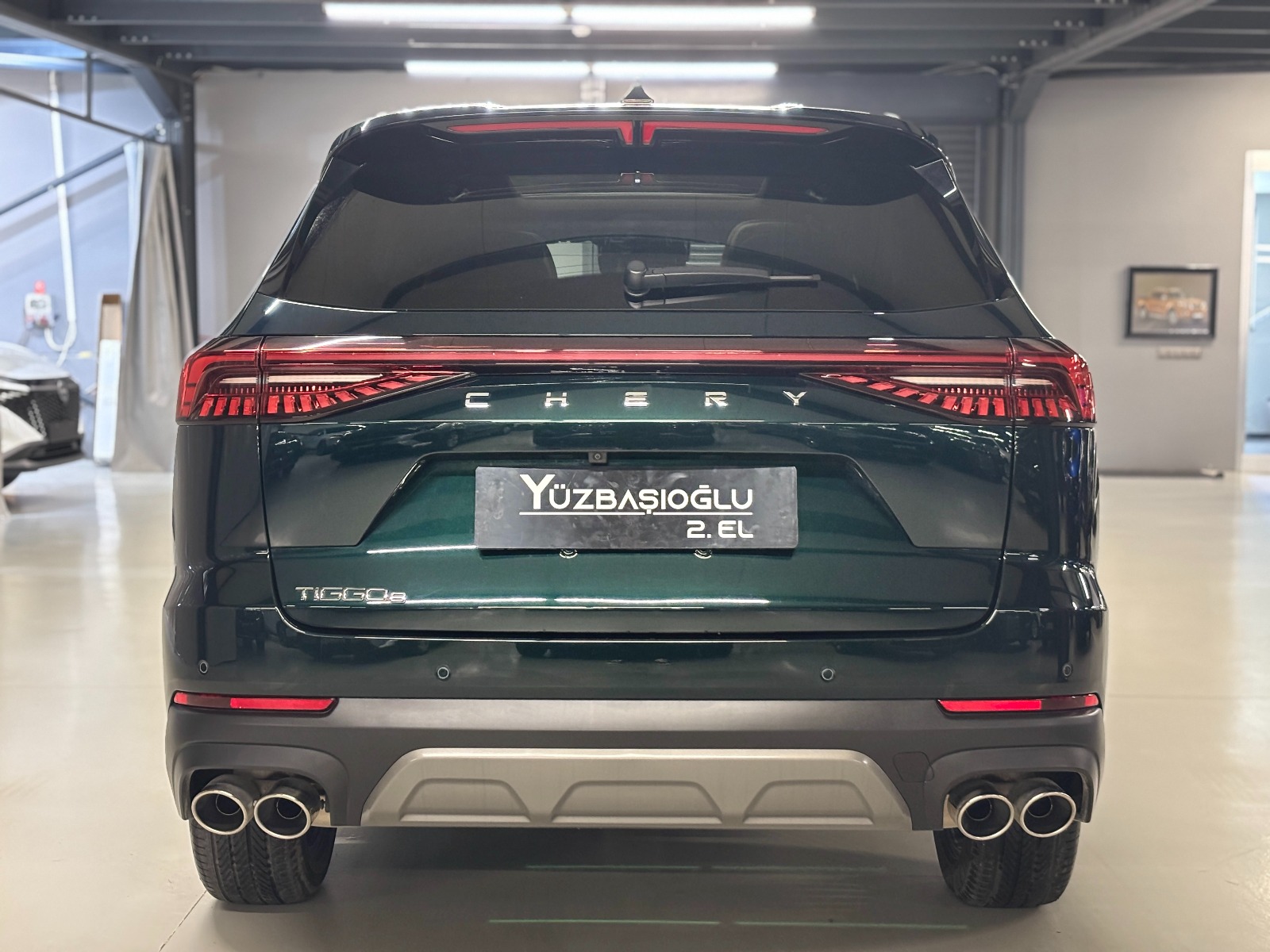 2026 Benzin Otomatik Chery Tiggo 8 Yeşil Yüzbaşıoğlu Otomotiv Mam. San ve Tic A.Ş.