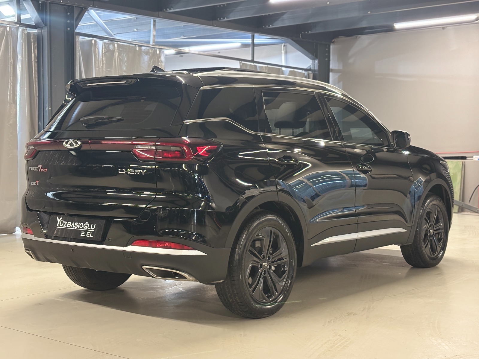 2024 Benzin Otomatik Chery Tiggo 7 Pro Siyah Yüzbaşıoğlu Otomotiv Mam. San ve Tic A.Ş.