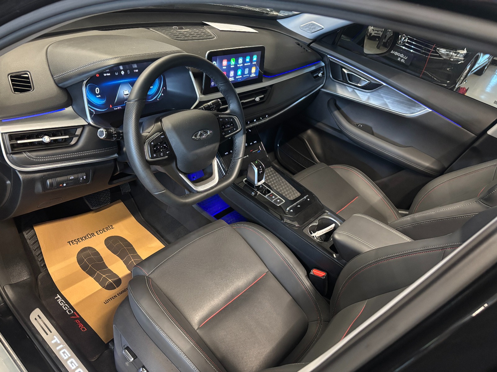 2024 Benzin Otomatik Chery Tiggo 7 Pro Siyah Yüzbaşıoğlu Otomotiv Mam. San ve Tic A.Ş.