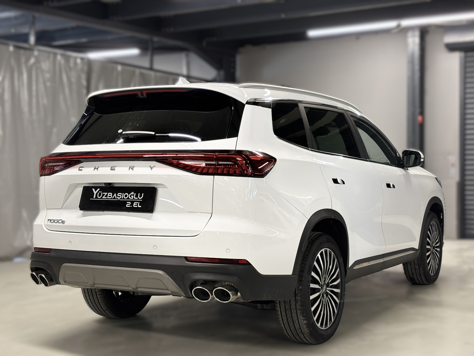 2025 Benzin Otomatik Chery Tiggo 8 Beyaz Yüzbaşıoğlu Otomotiv Mam. San ve Tic A.Ş.