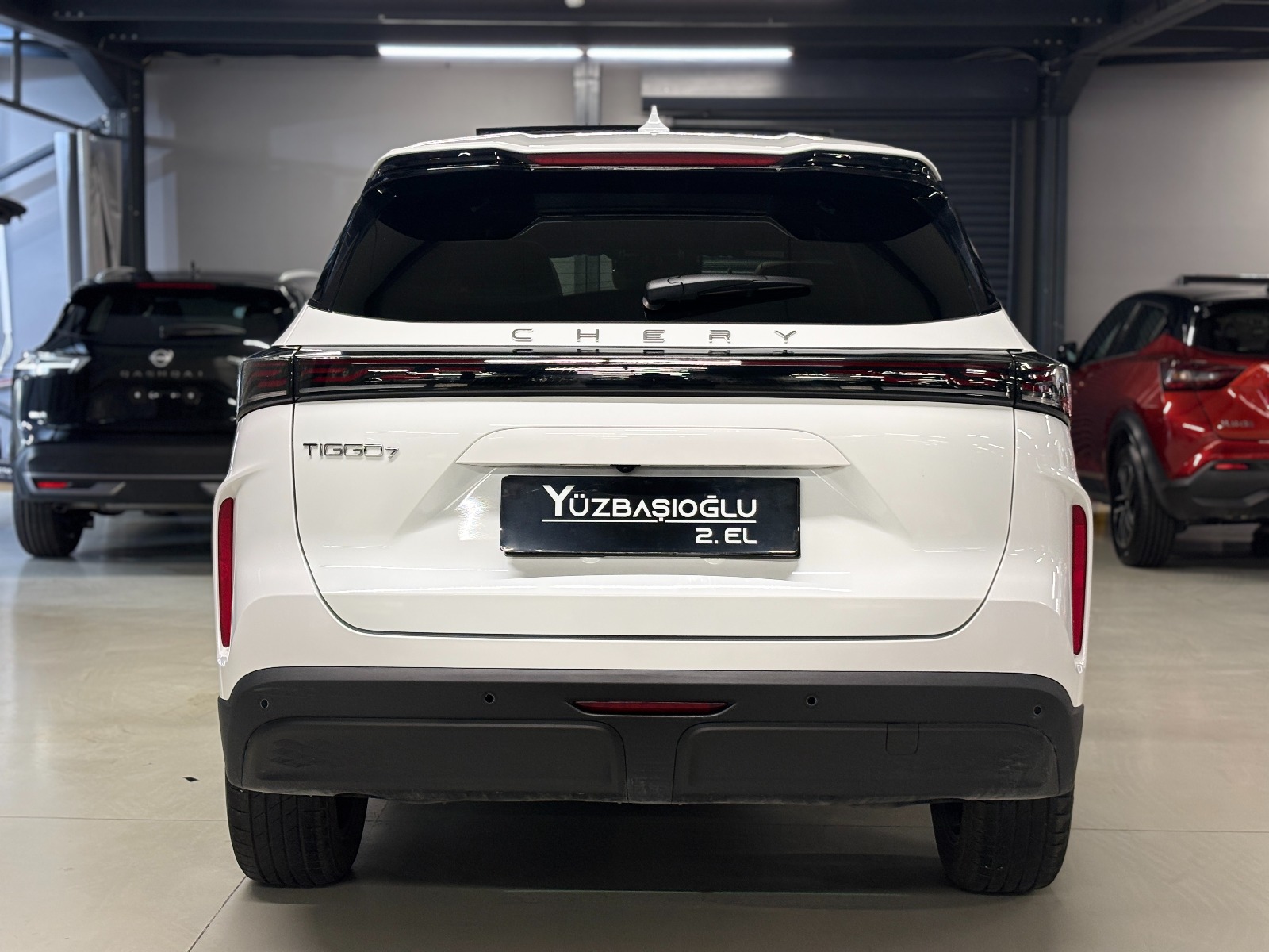 2025 Benzin Otomatik Chery Tiggo 7 Beyaz Yüzbaşıoğlu Otomotiv Mam. San ve Tic A.Ş.