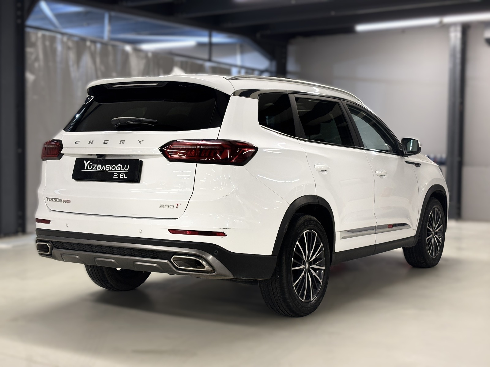 2023 Benzin Otomatik Chery Tiggo 8 Pro Beyaz Yüzbaşıoğlu Otomotiv Mam. San ve Tic A.Ş.