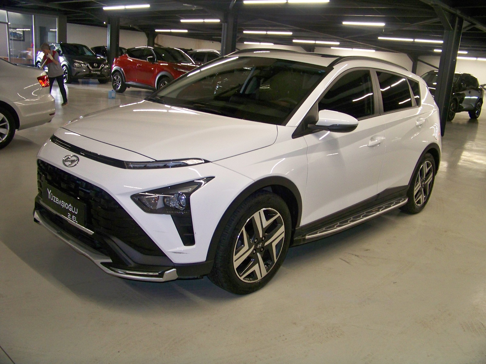 2023 Benzin Otomatik Hyundai Bayon Beyaz Yüzbaşıoğlu Otomotiv Mam. San ve Tic A.Ş.