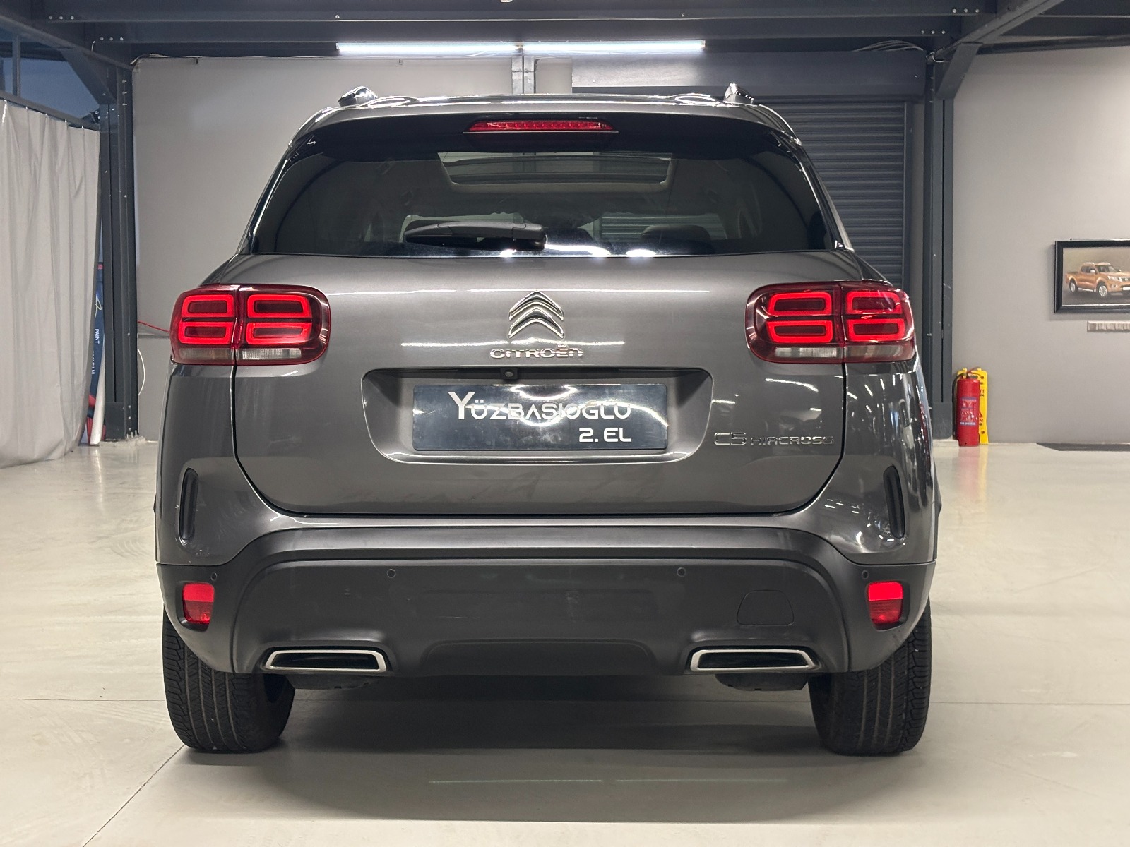 2019 Dizel Otomatik Citroen C5 AirCross Gri Yüzbaşıoğlu Otomotiv Mam. San ve Tic A.Ş.