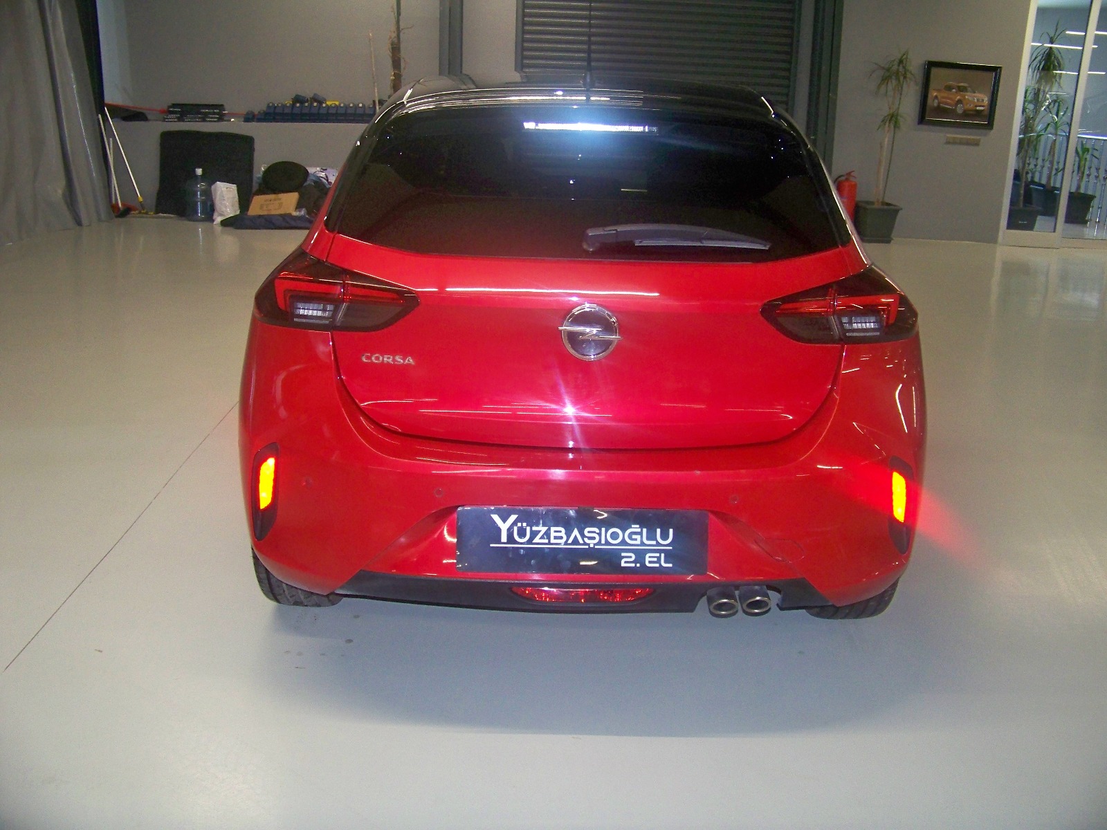2023 Benzin Otomatik Opel Corsa Kırmızı Yüzbaşıoğlu Otomotiv Mam. San ve Tic A.Ş.