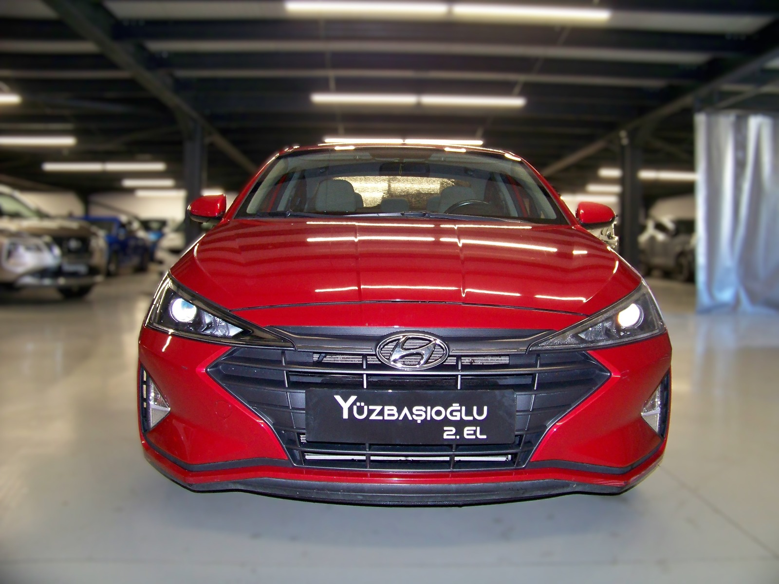 2019 Benzin Otomatik Hyundai Elantra Kırmızı Yüzbaşıoğlu Otomotiv Mam. San ve Tic A.Ş.