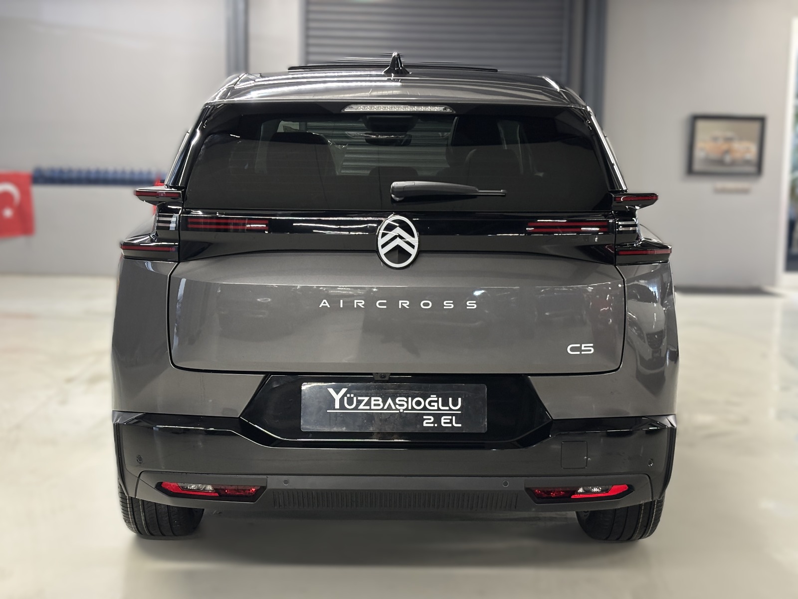 2025 MHEV Otomatik Citroen C5 AirCross Gri Yüzbaşıoğlu Otomotiv Mam. San ve Tic A.Ş.