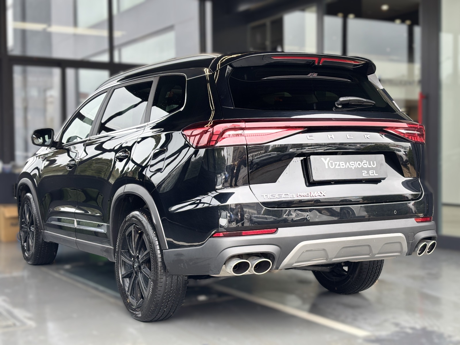 2025 Benzin Otomatik Chery Tiggo8 Pro Max Siyah Yüzbaşıoğlu Otomotiv Mam. San ve Tic A.Ş.